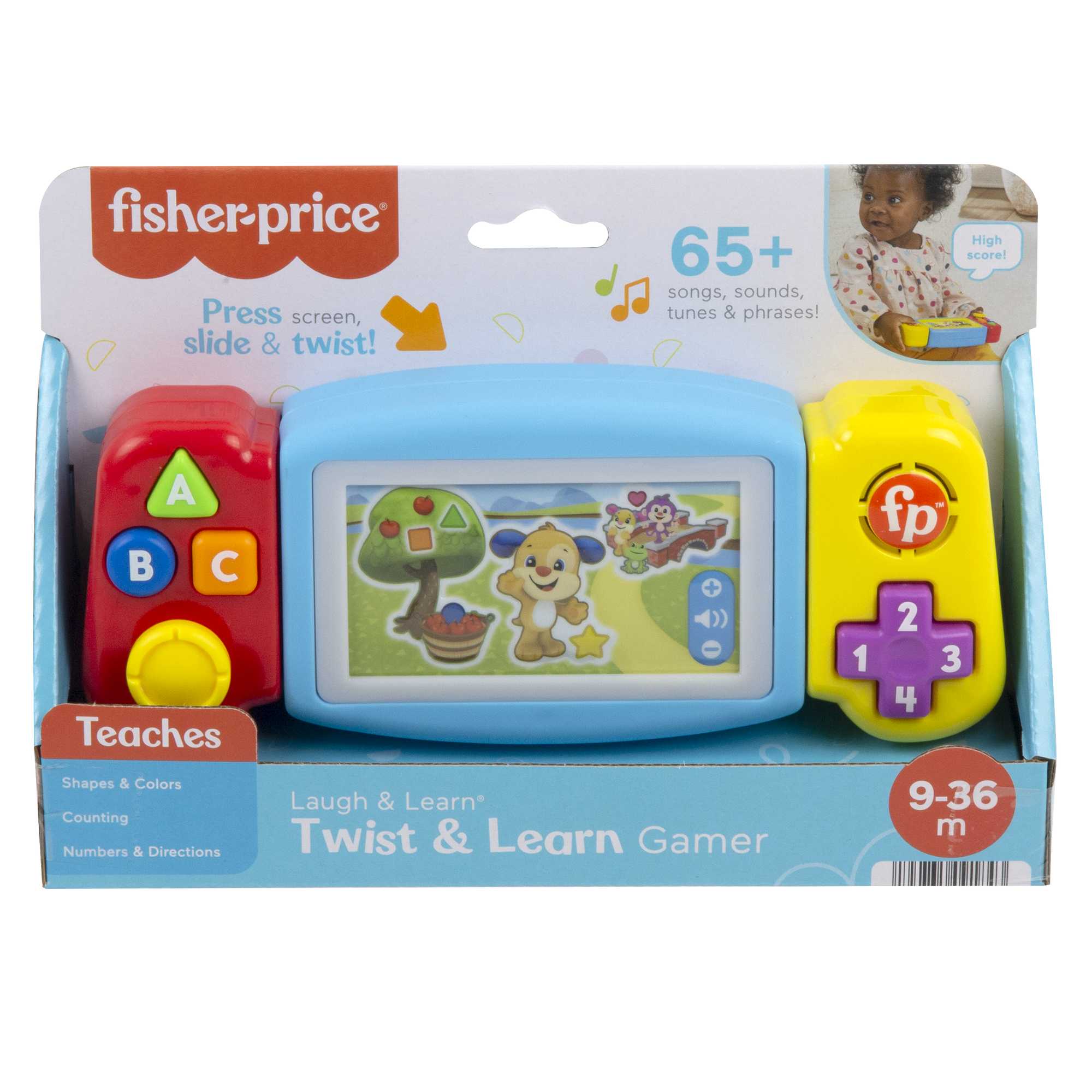 Fisher-Price Ridi E Impara Videogioco Finto Per Bambini AI Primi Passi, Con Luci, Suoni E Canzoni Educative, Versione Multilingue - Image 6