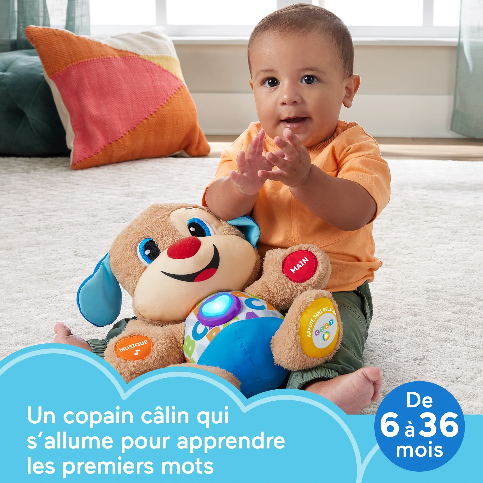 Fisher-Price - Puppy Éveil Progressif - Jouet D'Éveil - 18 Mois Et + - Image 2