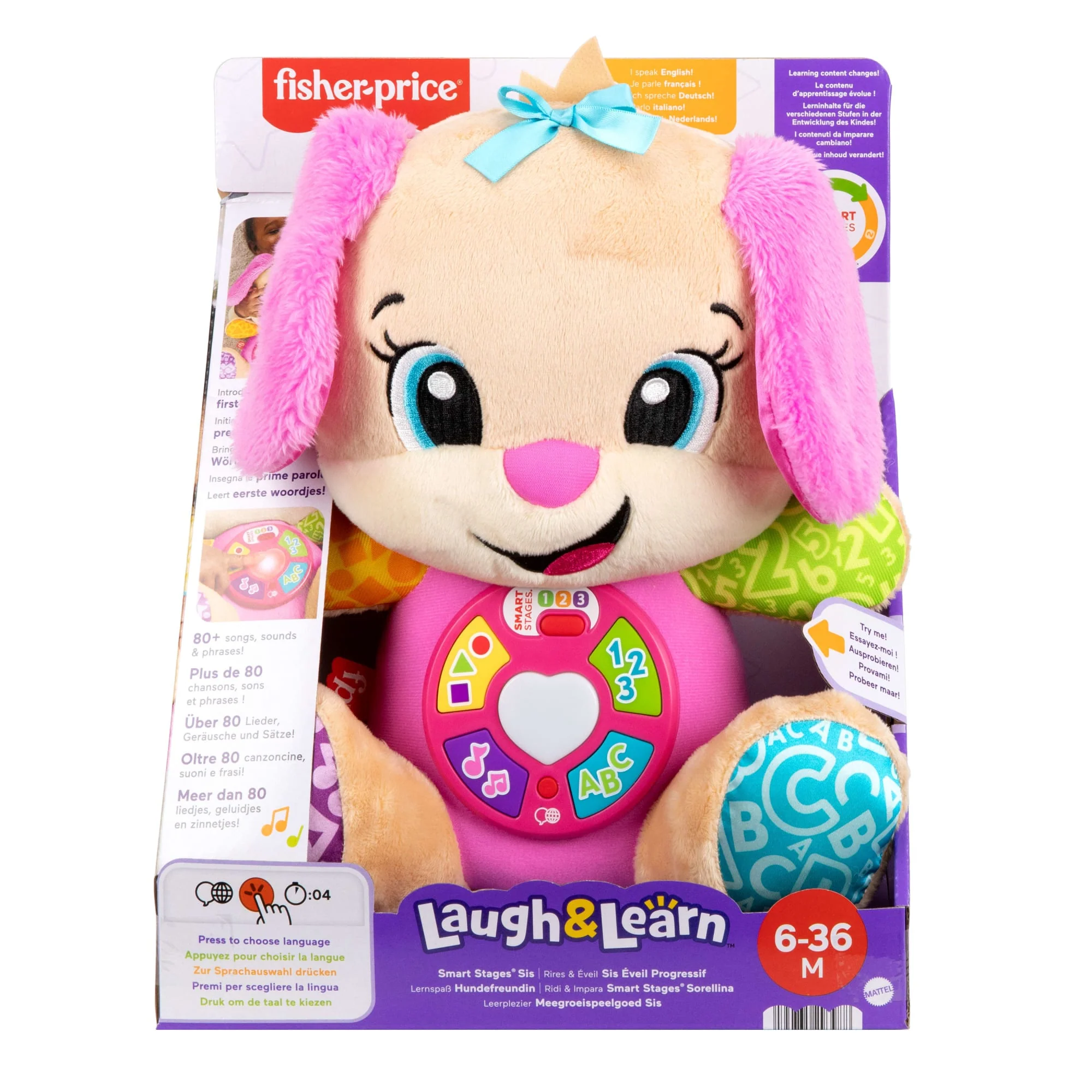 Fisher-Price-Rires Et Éveil-Sis Éveil Progressif-Peluche Musicale - Image 6