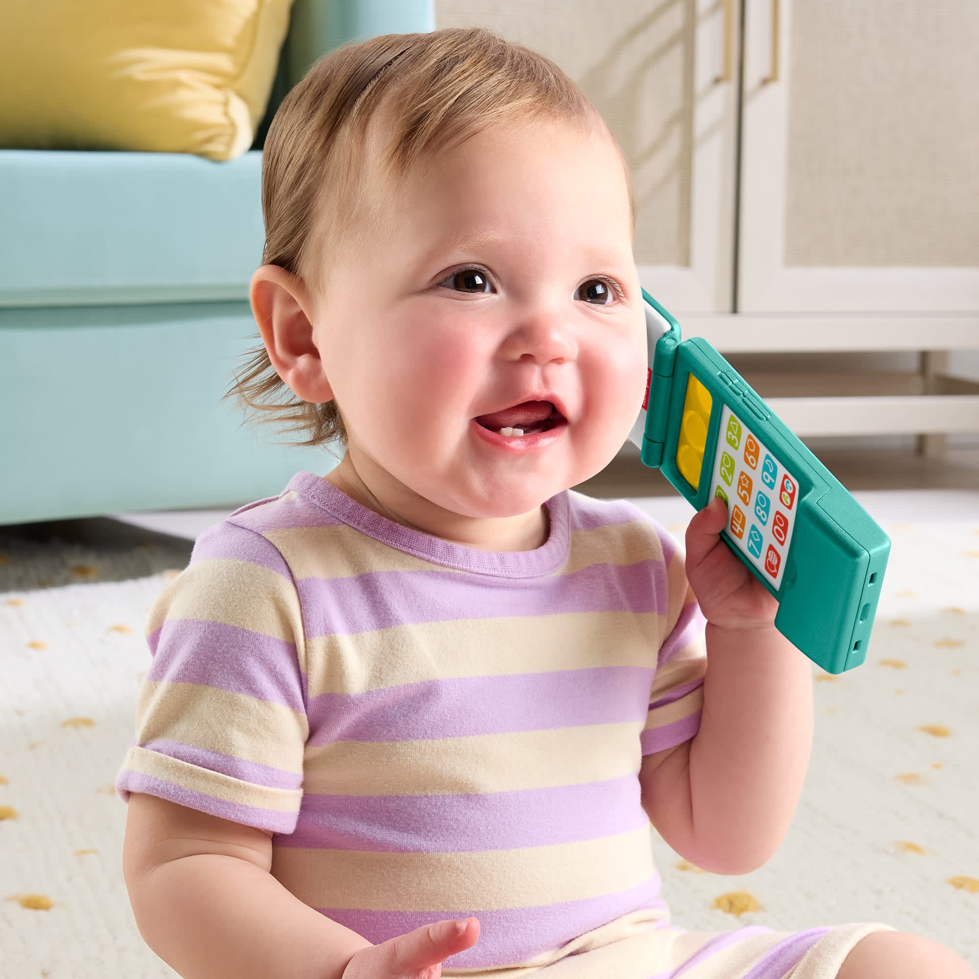 Fisher-Price-Rires Et Éveil-Téléphone À Clapet Rires Et Éveil - Image 2