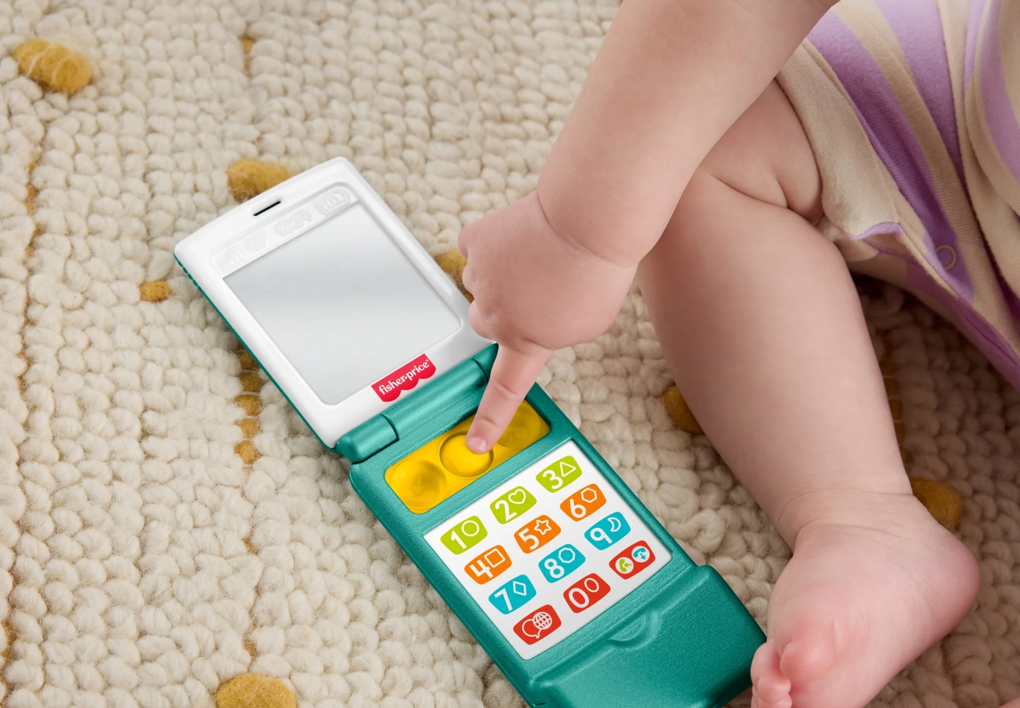Fisher-Price-Rires Et Éveil-Téléphone À Clapet Rires Et Éveil - Image 3