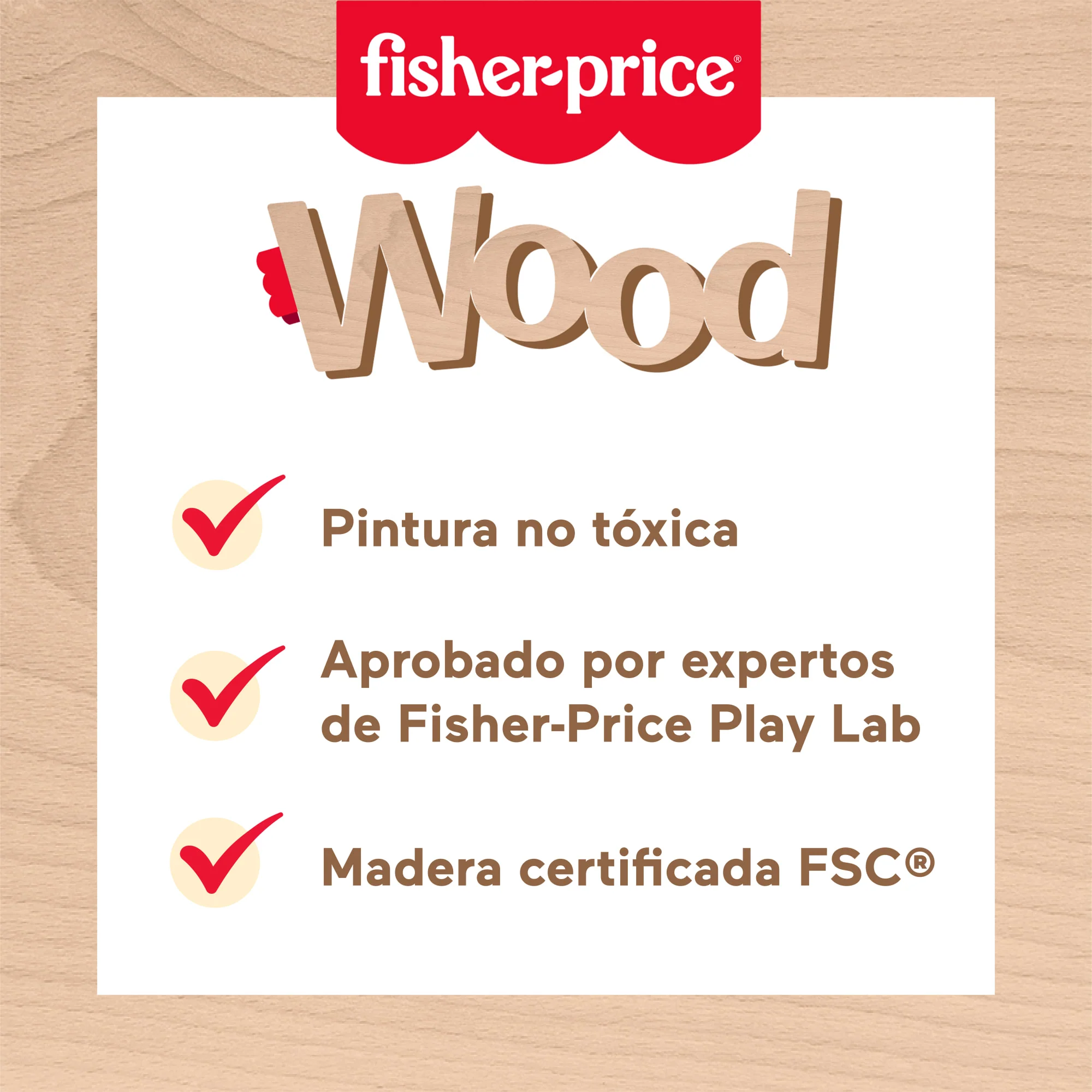 Rompecabezas De Madera De Fisher-Price, Juego Infantil De Clasificación De Formas, 13 Piezas De Madera - Image 3