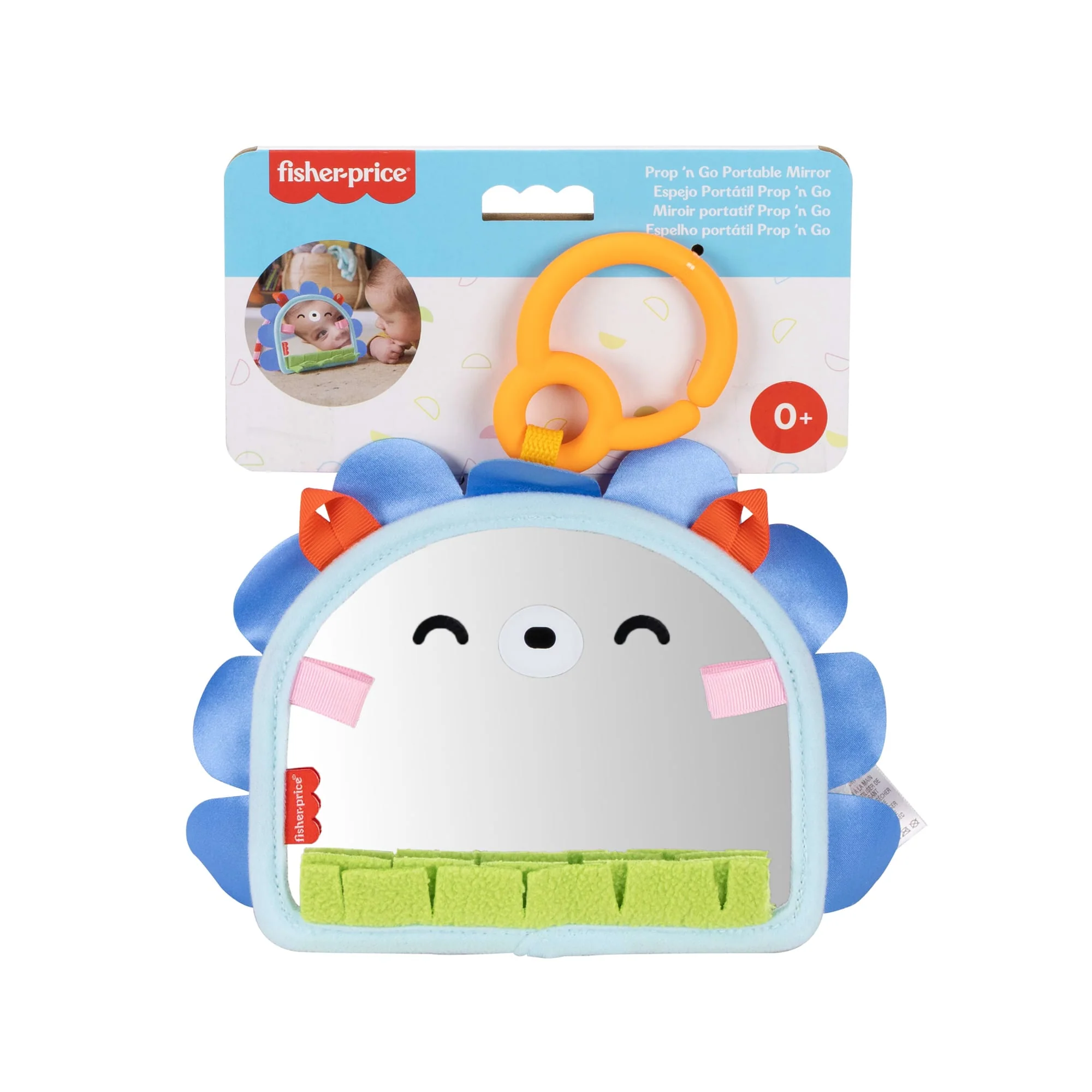 Fisher-Price Rozkładane lustereczko – zawieszka Aktywizująca zabawka dla noworodków i niemowląt - Image 6