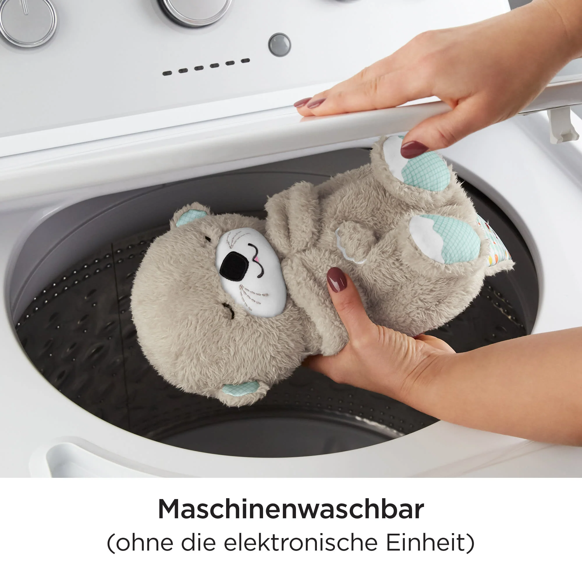 Fisher-Price Schlummer-Otter, Plüsch-Tier Baby, Spieluhr, Kuscheltier - Image 5