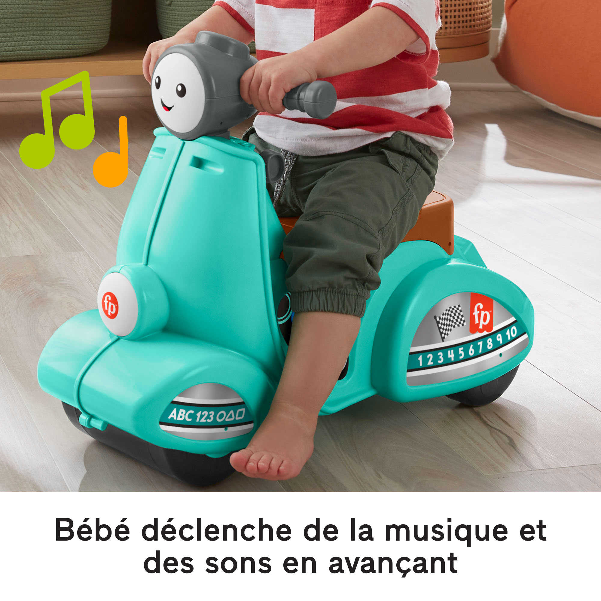 Fisher-Price-Scooter Éveil Progressif-Porteur Version Multilingue - Image 5