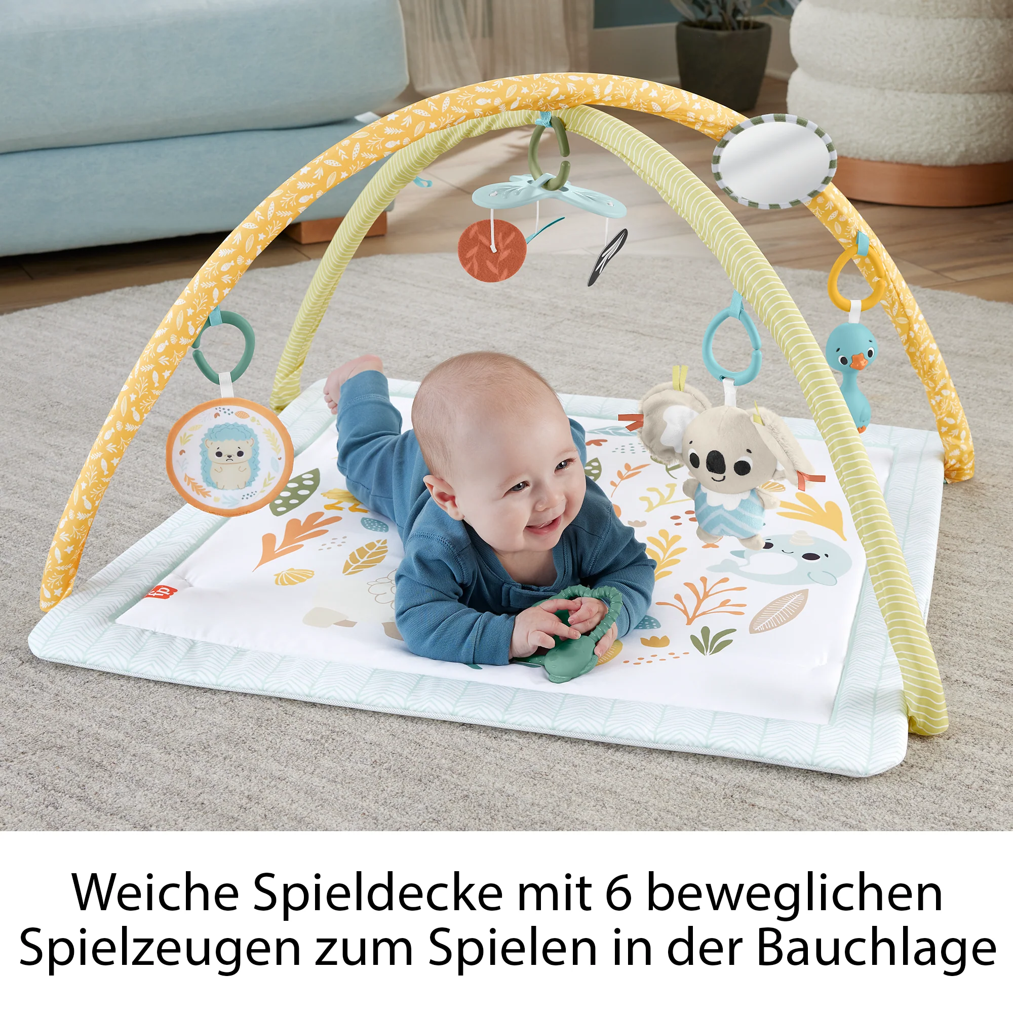 Fisher-Price Simply Senses Sensorische Erlebnisdecke - Image 3