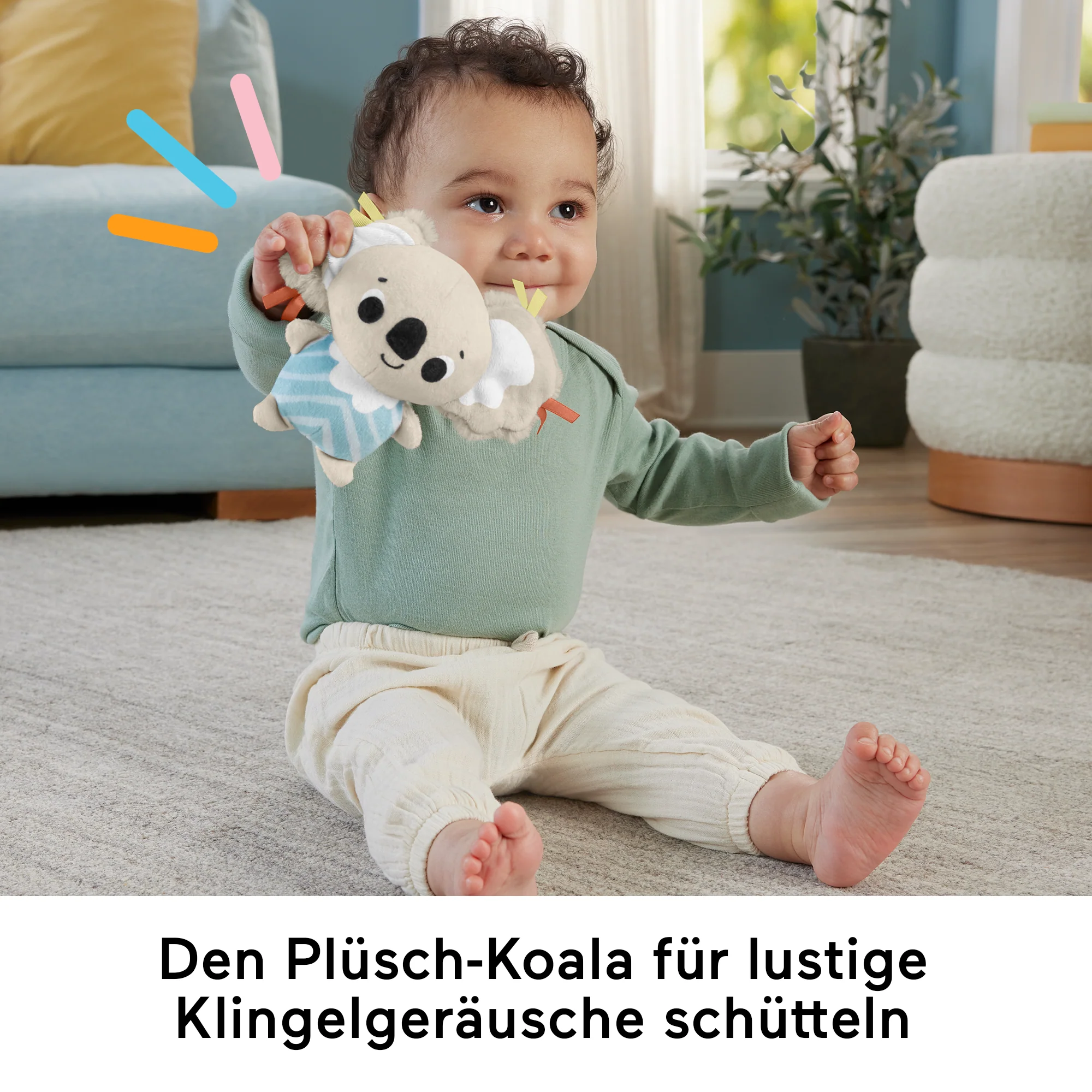 Fisher-Price Simply Senses Sensorische Erlebnisdecke - Image 4