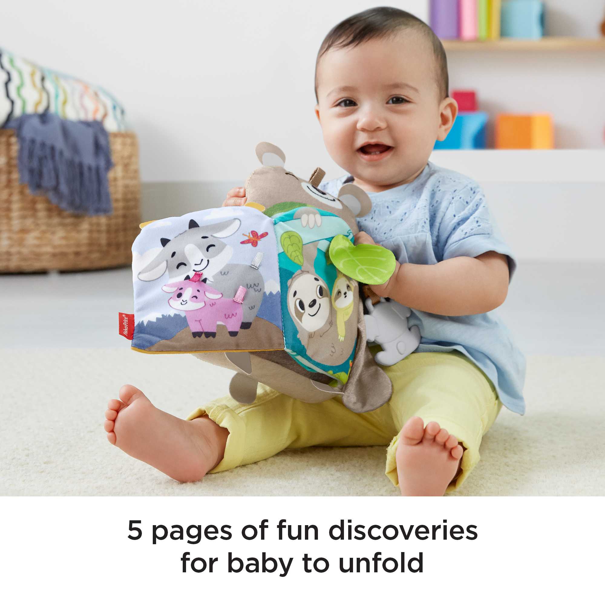 Fisher-Price Sit & Snuggle Activity Book - Image 3