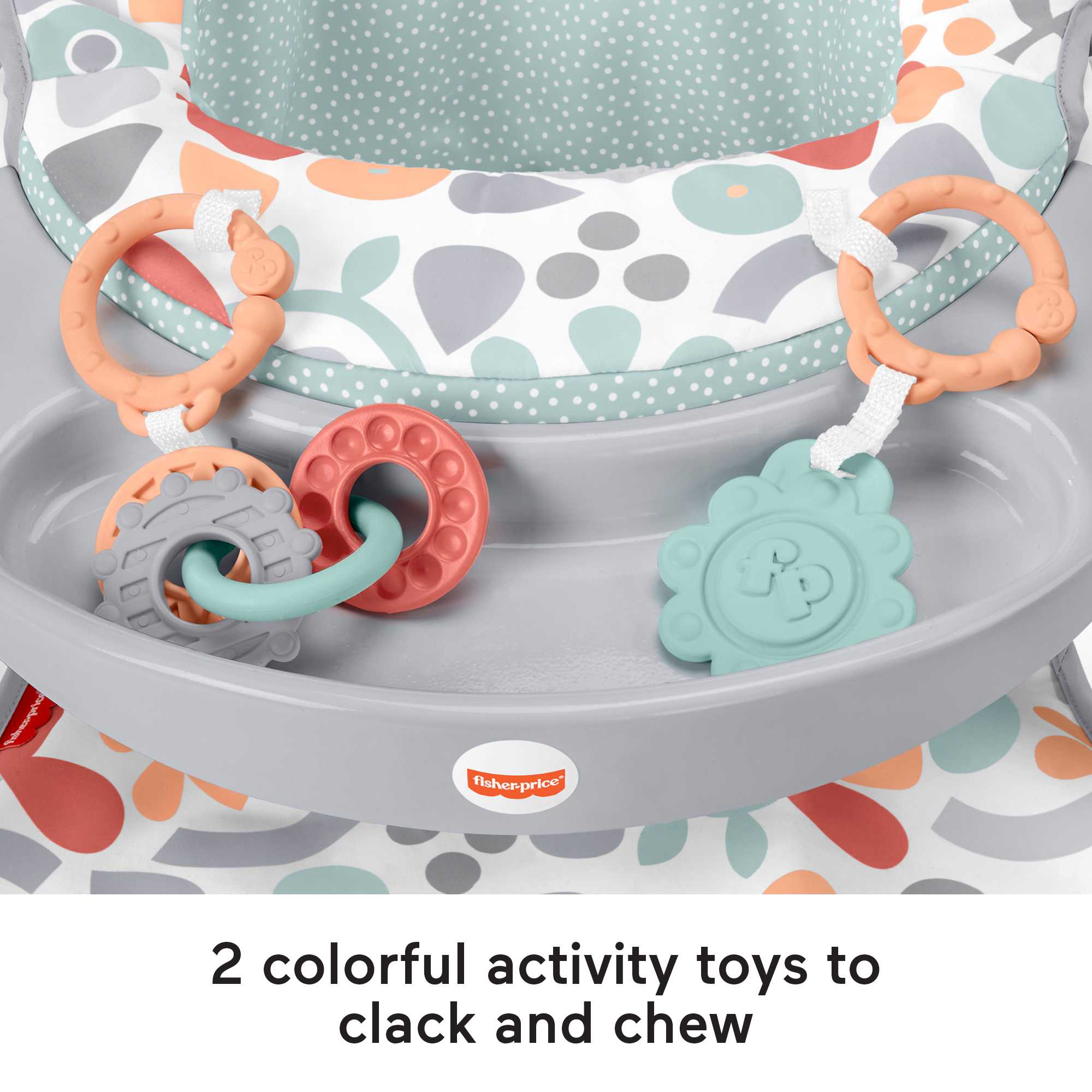 Fisher-Price Sit-Me-Up Floor Seat With Tray - Image 3