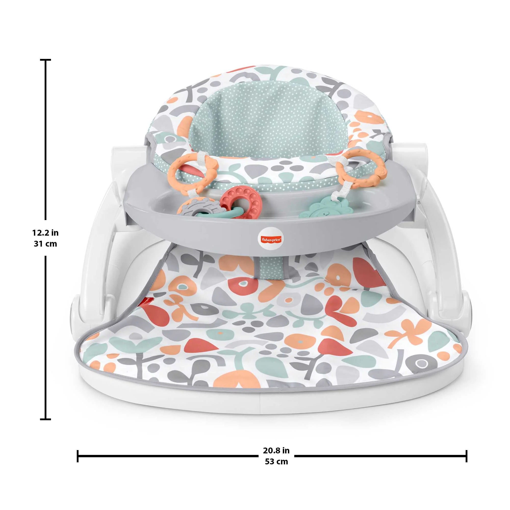 Fisher-Price Sit-Me-Up Floor Seat With Tray - Image 8