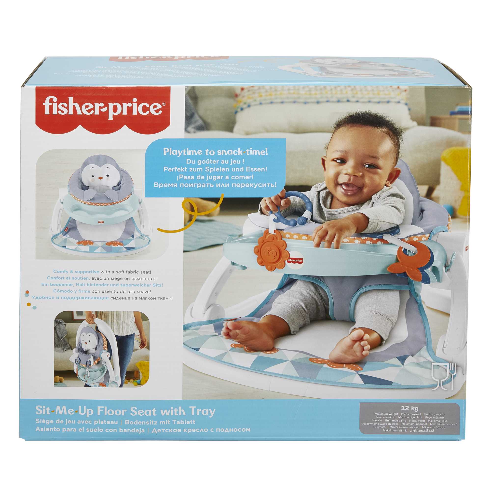 Fisher-Price Sit-Me-Up Floor Seat With Tray - Image 6