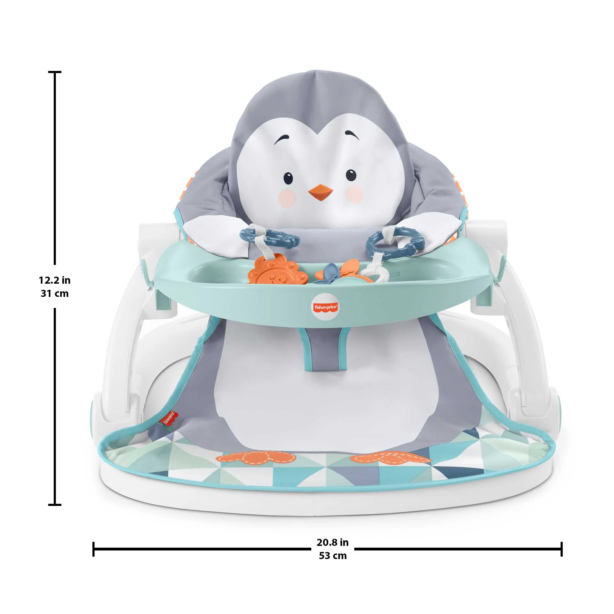 Fisher-Price Sit-Me-Up Floor Seat With Tray - Image 8