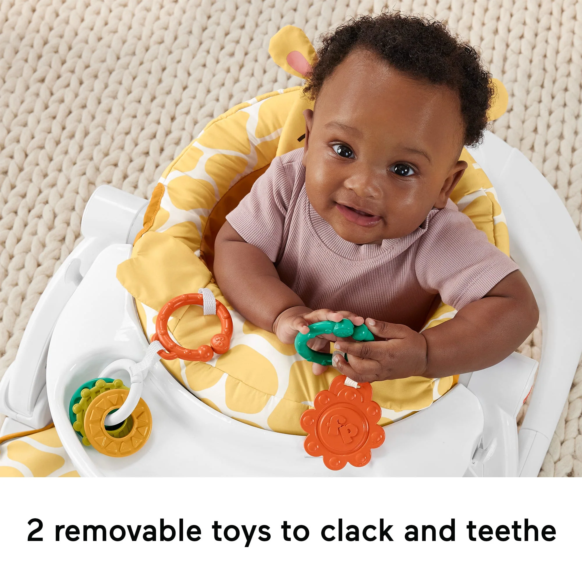 Fisher-Price Sit-Me-Up Floor Seat With Tray - Image 3