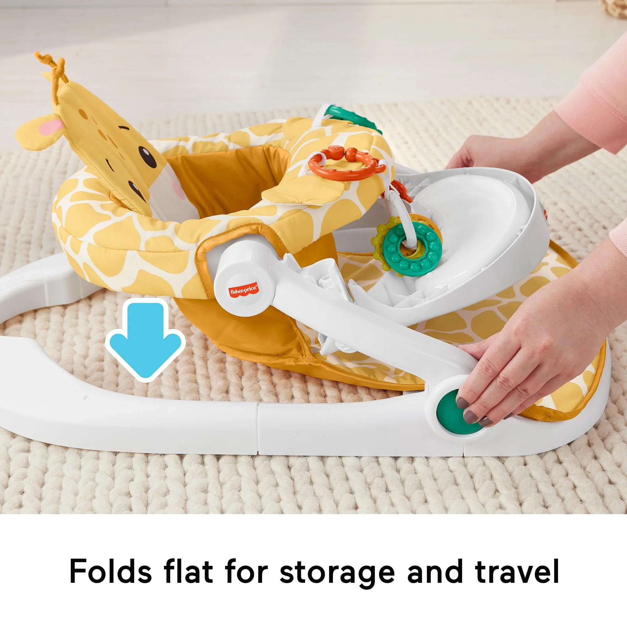 Fisher-Price Sit-Me-Up Floor Seat With Tray - Image 5