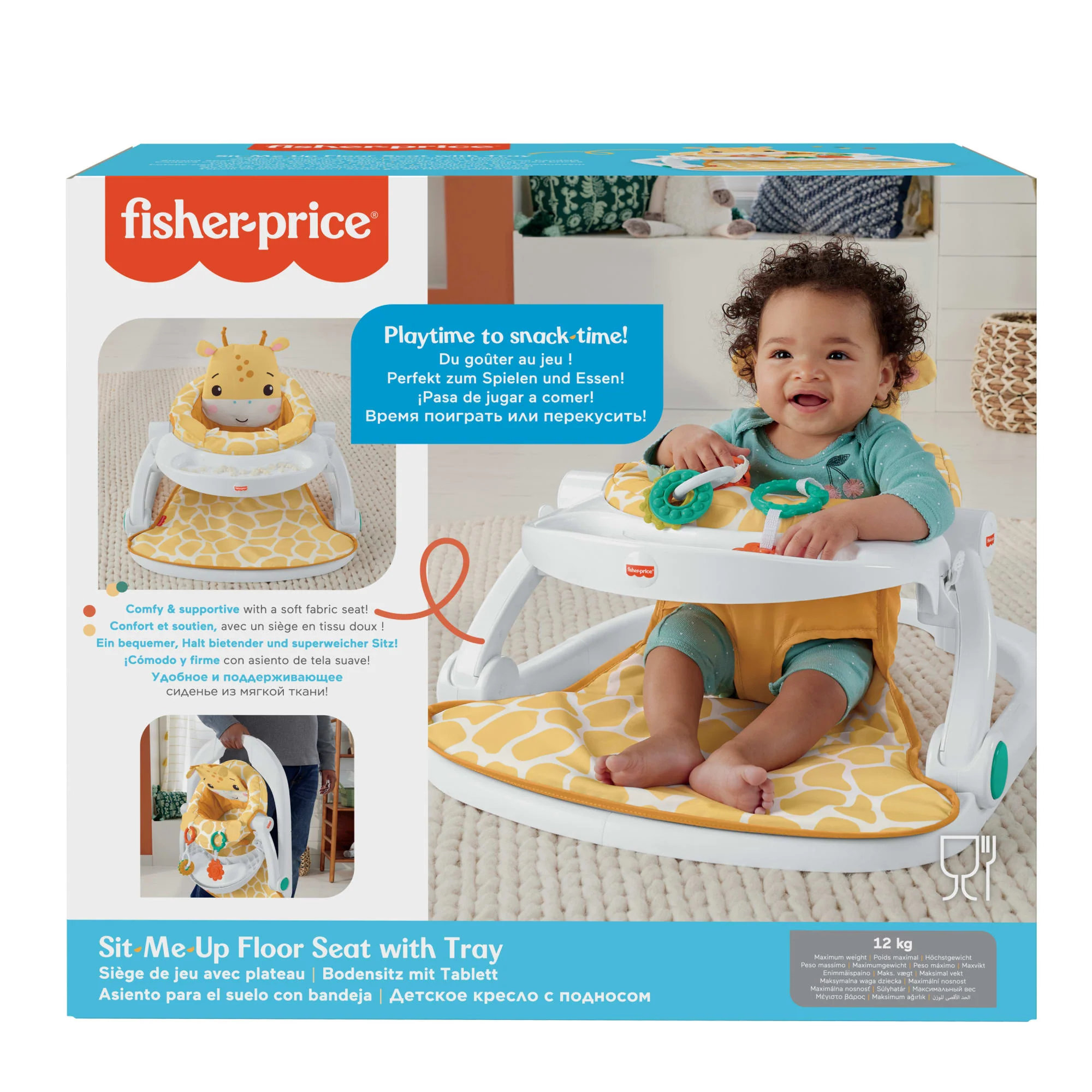 Fisher-Price Sit-Me-Up Floor Seat With Tray - Image 6