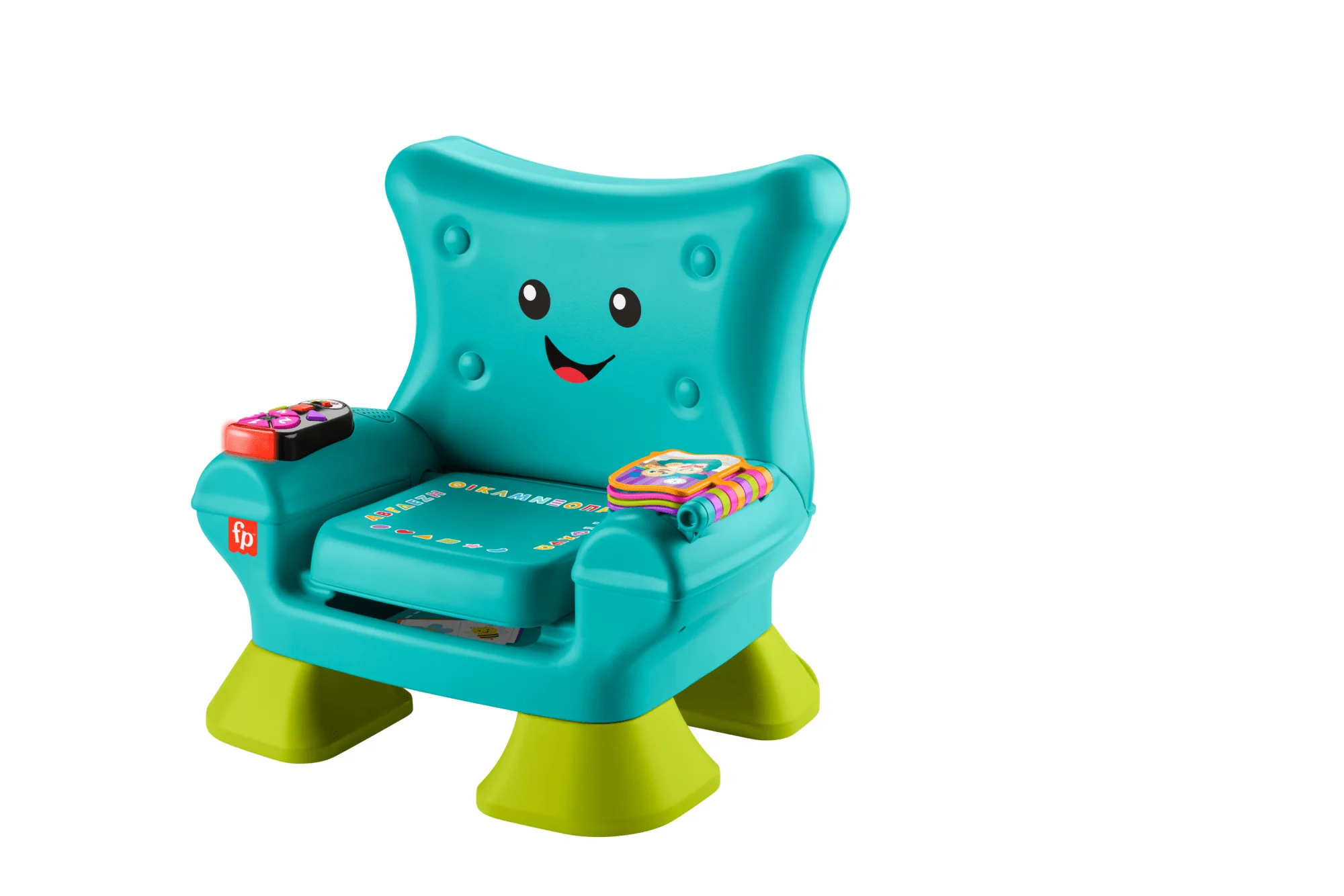 Fisher-Price Παίζω Και Μαθαίνω Smart Stages Εκπαιδευτική Καρεκλίτσα, Ηλεκτρονικό Εκπαιδευτικό Παιχνίδι, Μπλε, Ελληνική Έκδοση - Image 5