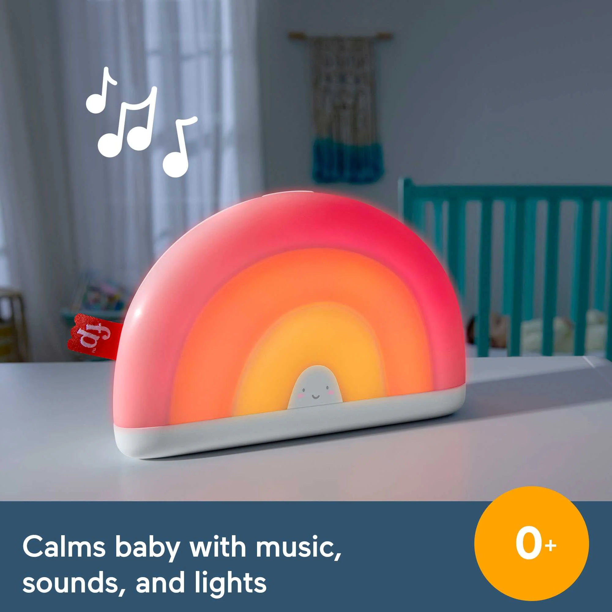 Fisher-Price Soothe & Glow Rainbow Sound Machine - Image 3