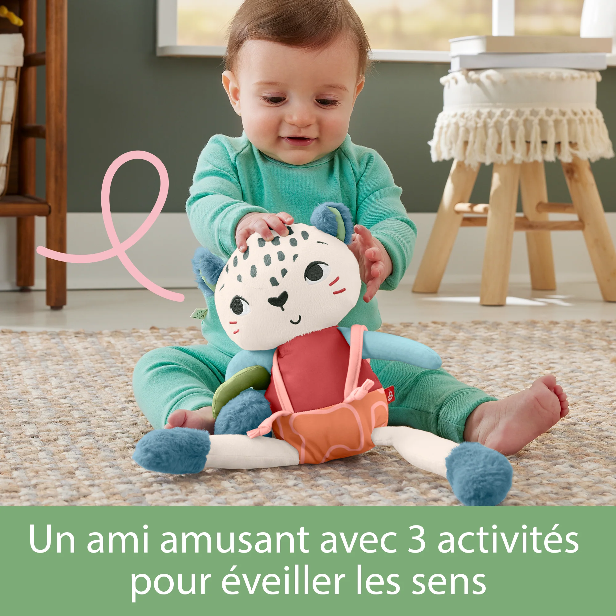 Fisher-Price – Uncia, Mon Léopard Des Neiges - Image 3