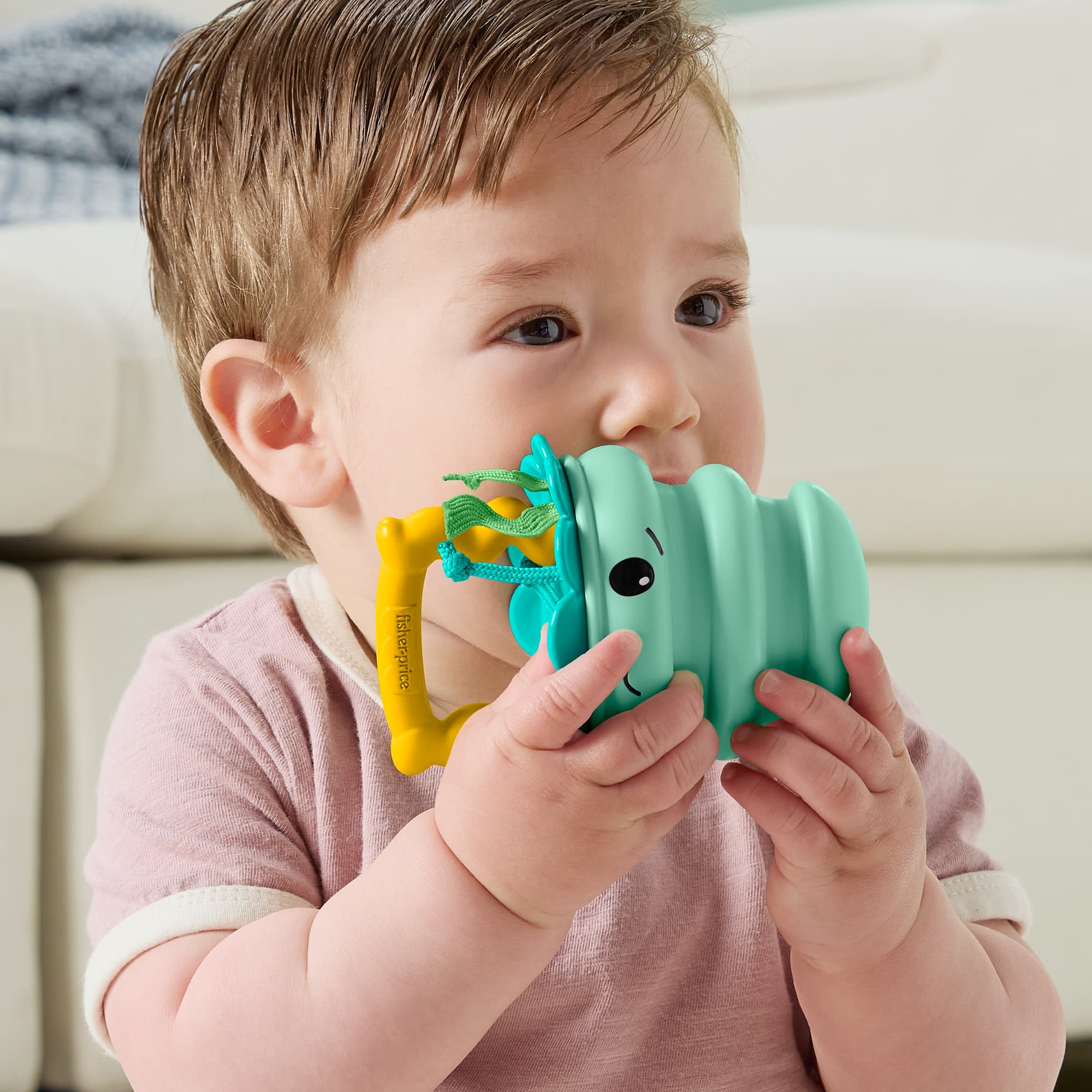 Collezione Di Sonaglini in Silicone E Fisher-Price Per Neonati, I Modelli Possono Variare - Image 6
