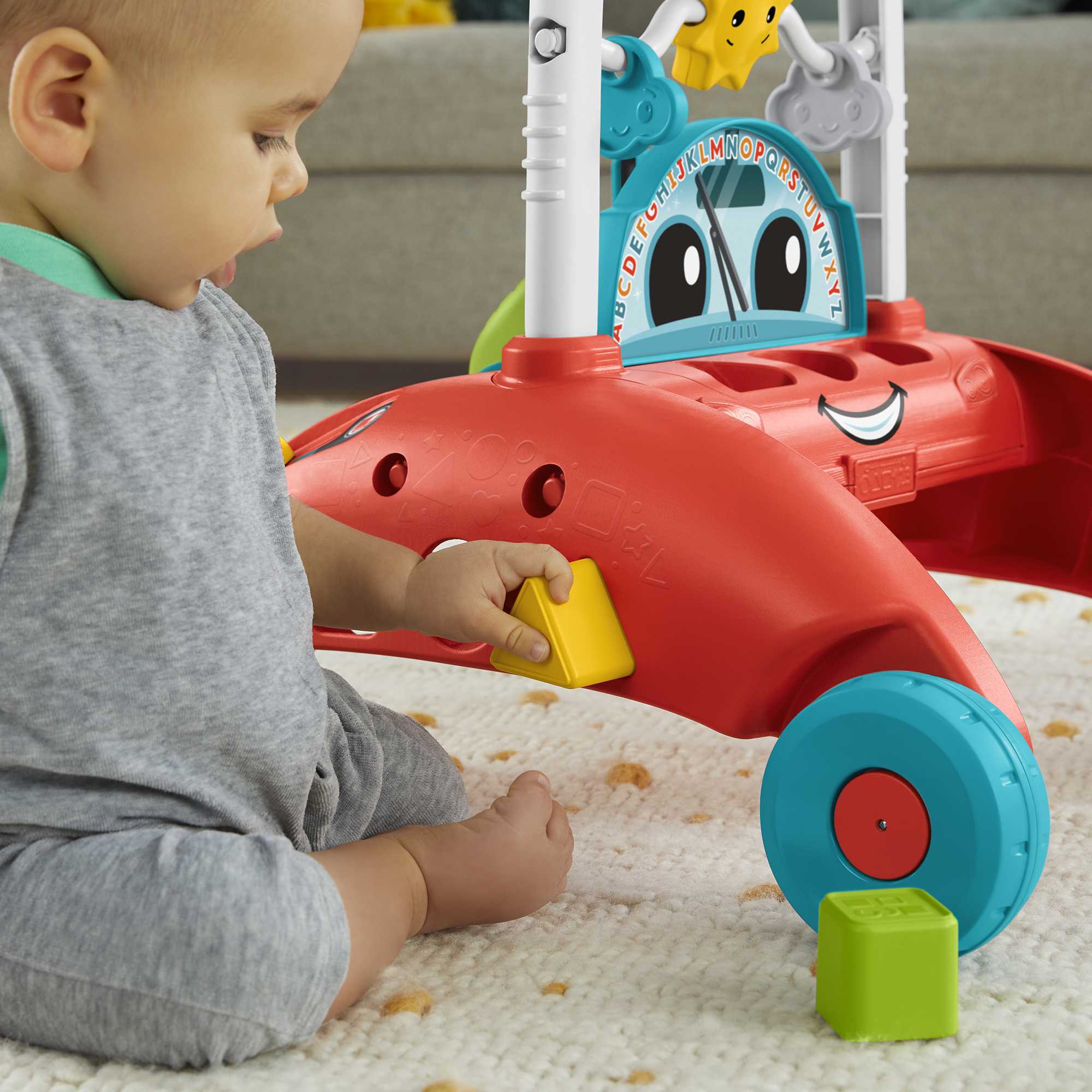 Fisher-Price Stabiel Tempo 2-Zijdige Loopwagen - Image 3