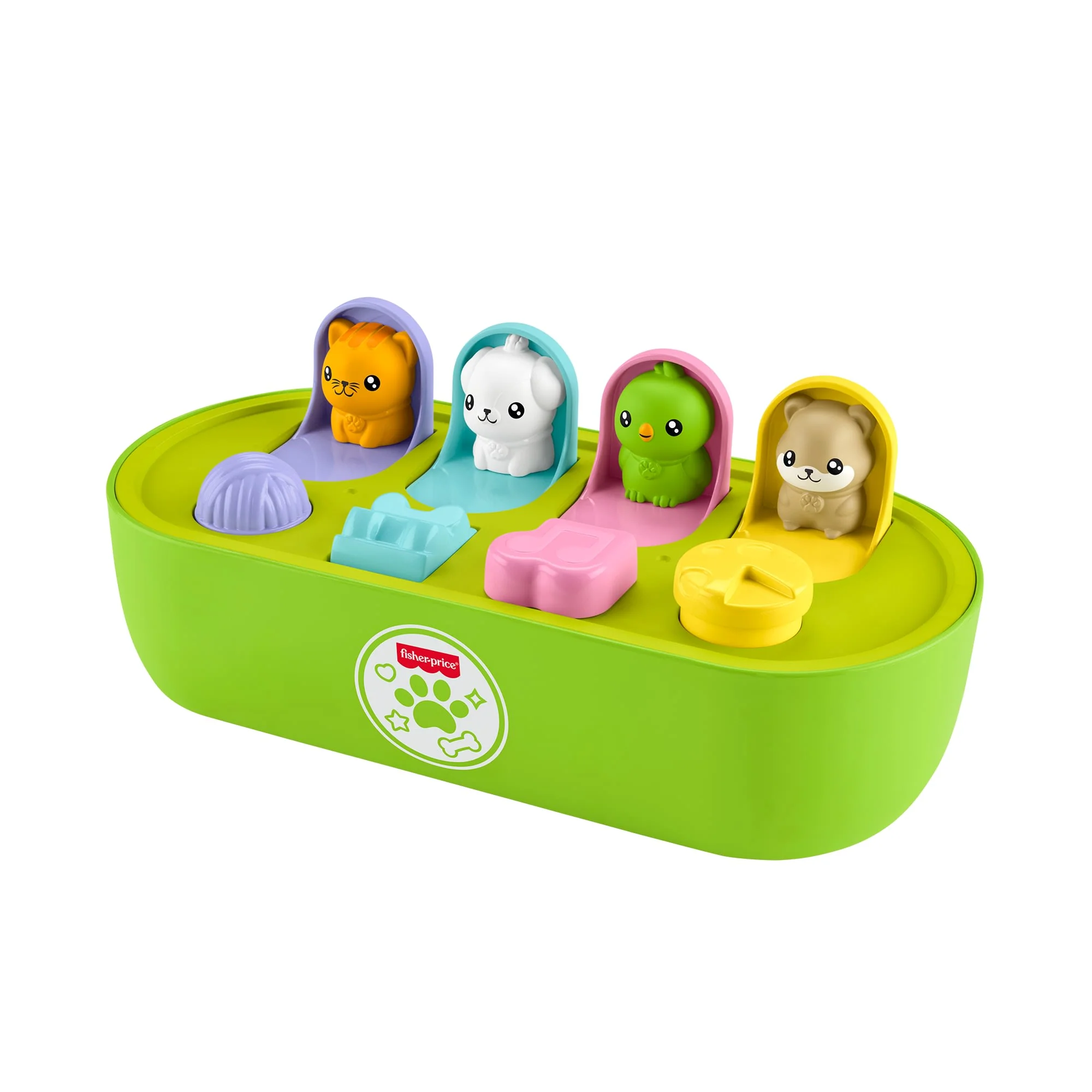 Gelişime Yardımcı Oyunları Destekleyen Fisher-Price Şirin DOStlar Fırlayan Mini Figürler Aktivite Oyuncağı - Image 5