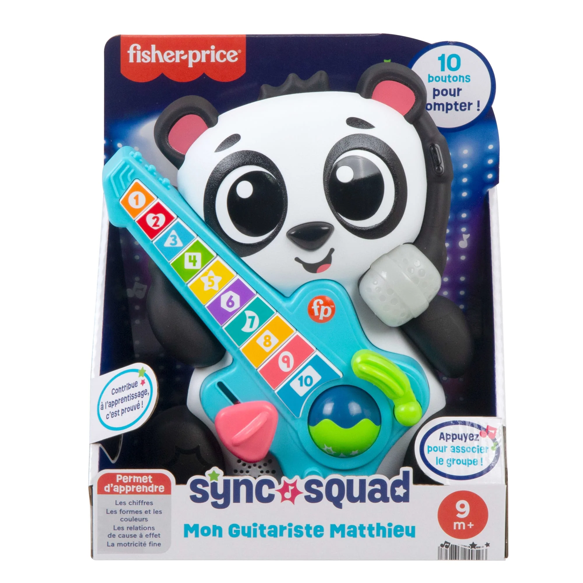 Fisher-Price - Sync Squad Panda Chiffres - Mon Guitariste Matthieu - Image 6