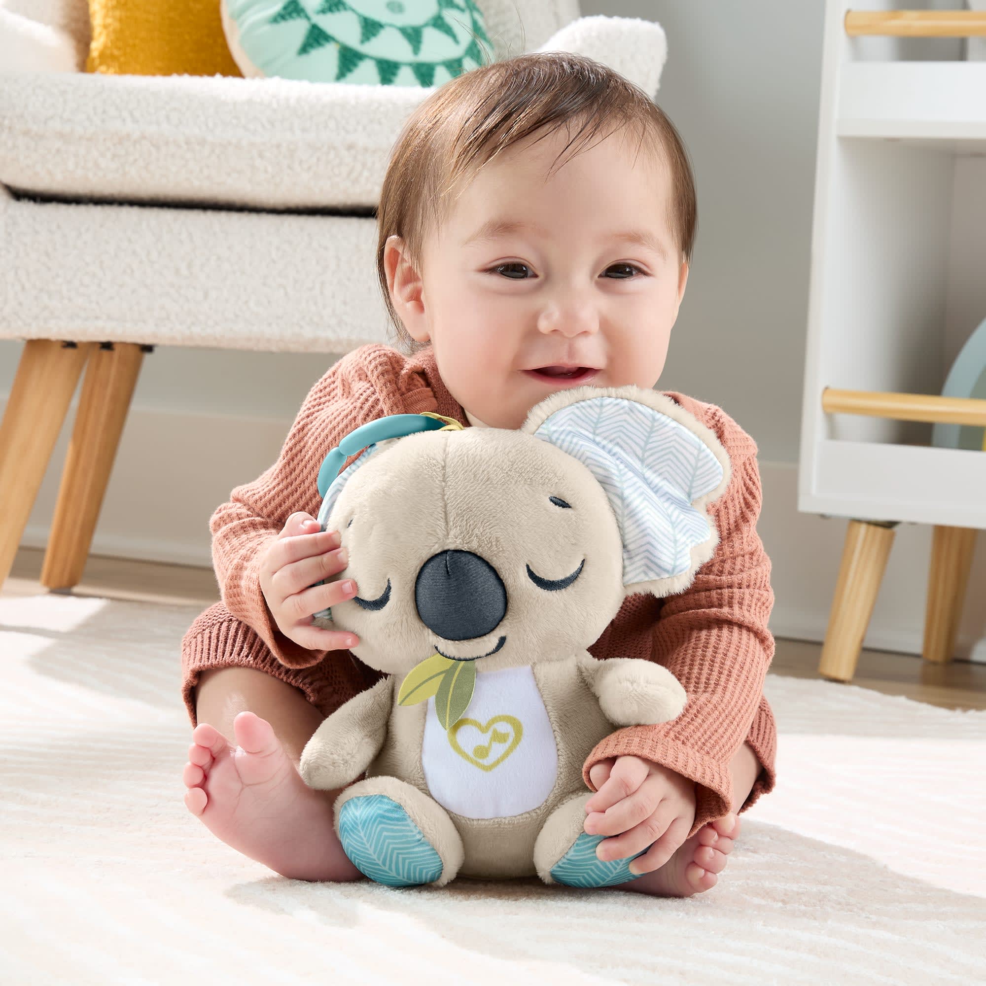 Yenidoğanlar Için Yumuşak Ve Taşınabilir Fisher-Price Taşınabilir Uyku Yardımcısı Koala Ses Makinesi - Image 2