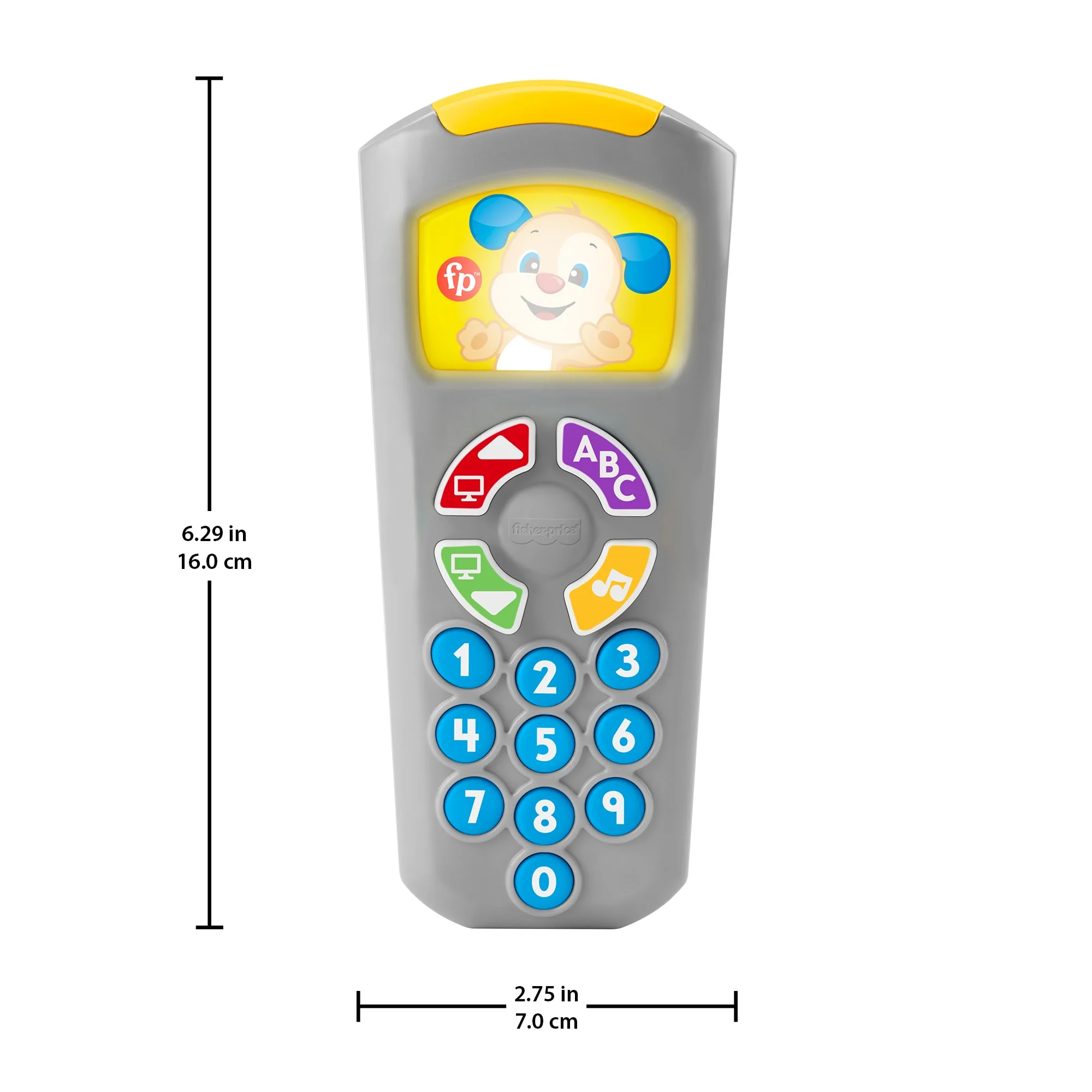 Telecomando Del Cagnolino Fisher-Price Ridi E Impara Per Neonati, Giocattolo Educativo Con Musica E Luci, Versione Italiana - Image 5