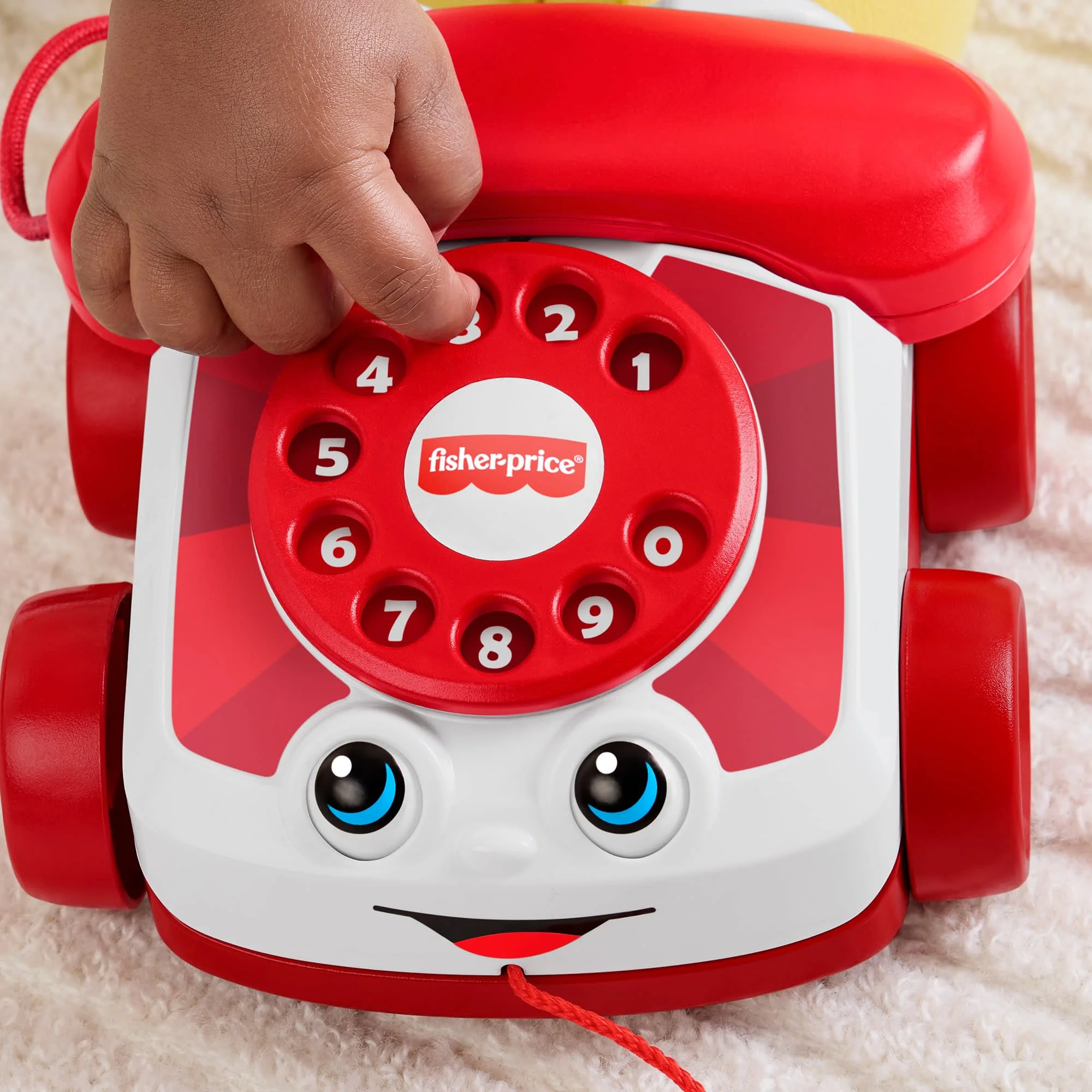 Fisher-Price-Téléphone Animé Rouge-80E Anniversaire De Mattel - Image 4