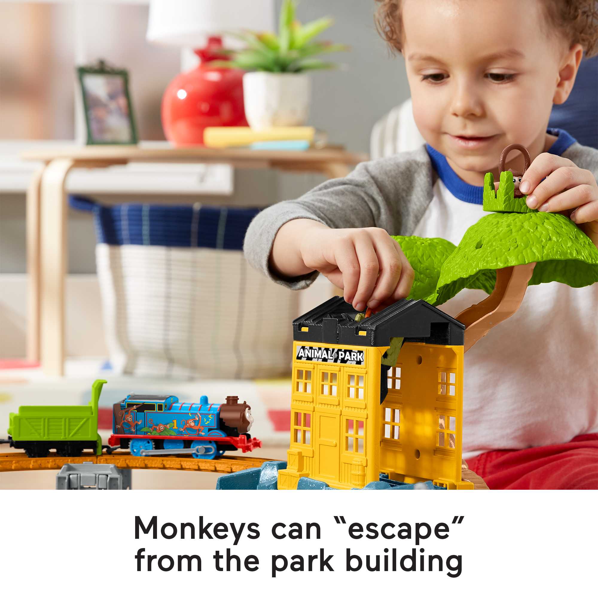 Fisher-Price Thomas & Friends Animal Park Monkey Adventure Set - Image 3
