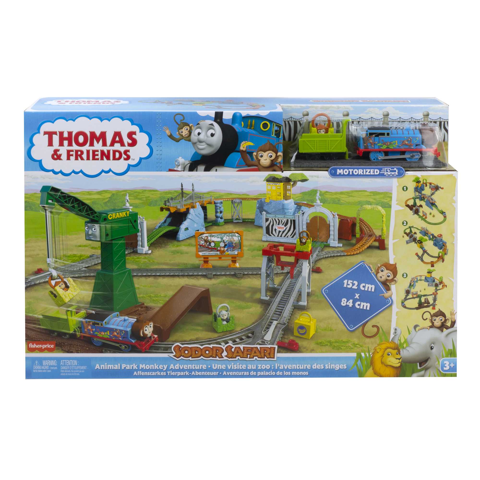 Fisher-Price Thomas & Friends Animal Park Monkey Adventure Set - Image 6