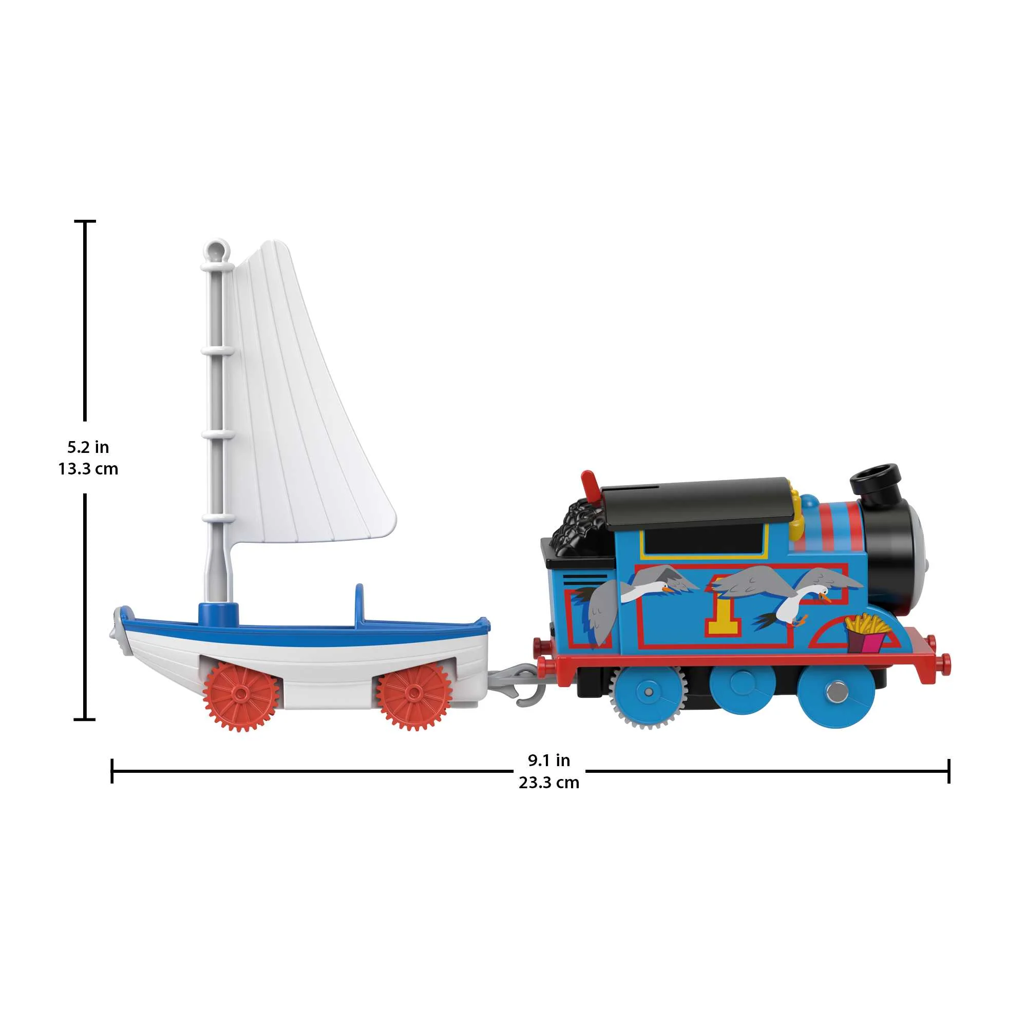 Fisher-Price Thomas & Friends Bridge Lift Thomas & Skiff - Image 6