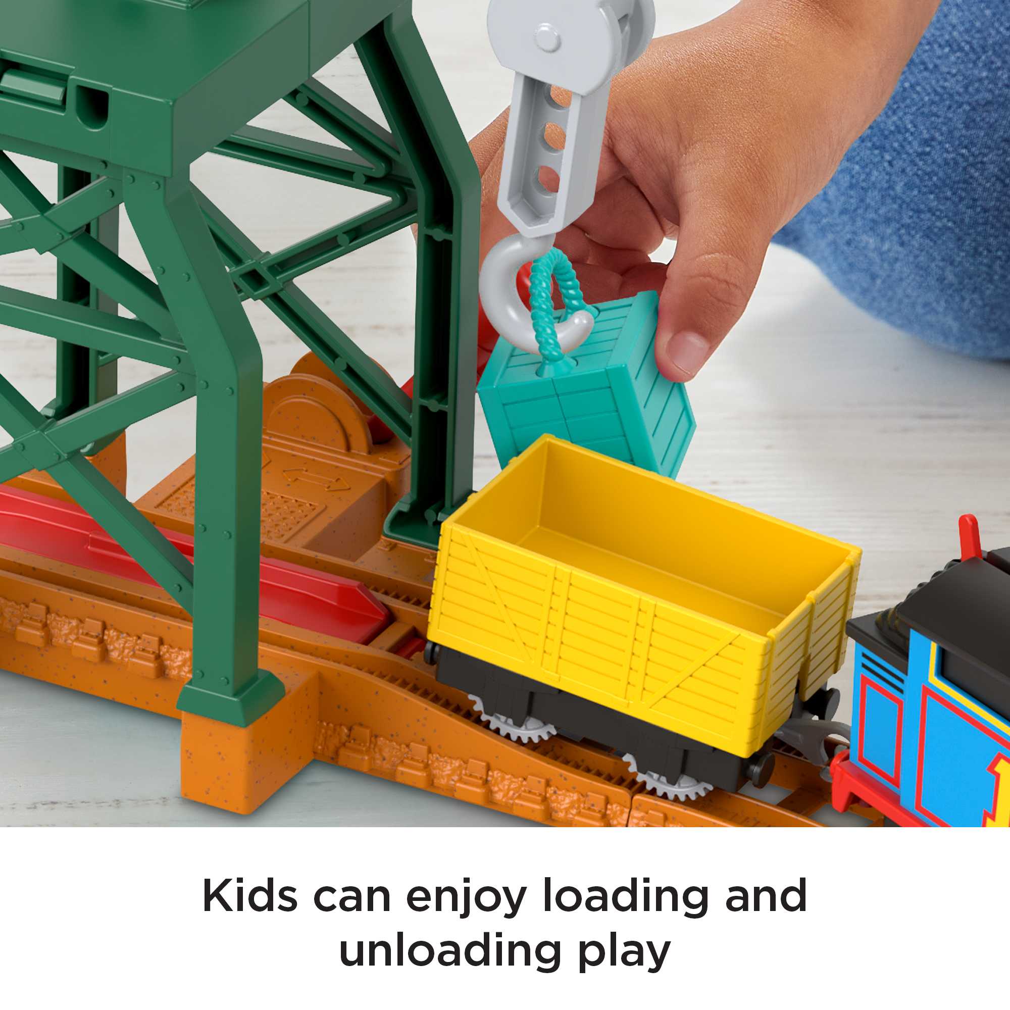 Fisher-Price Thomas & Friends Cranky the Crane Cargo Drop - Image 3