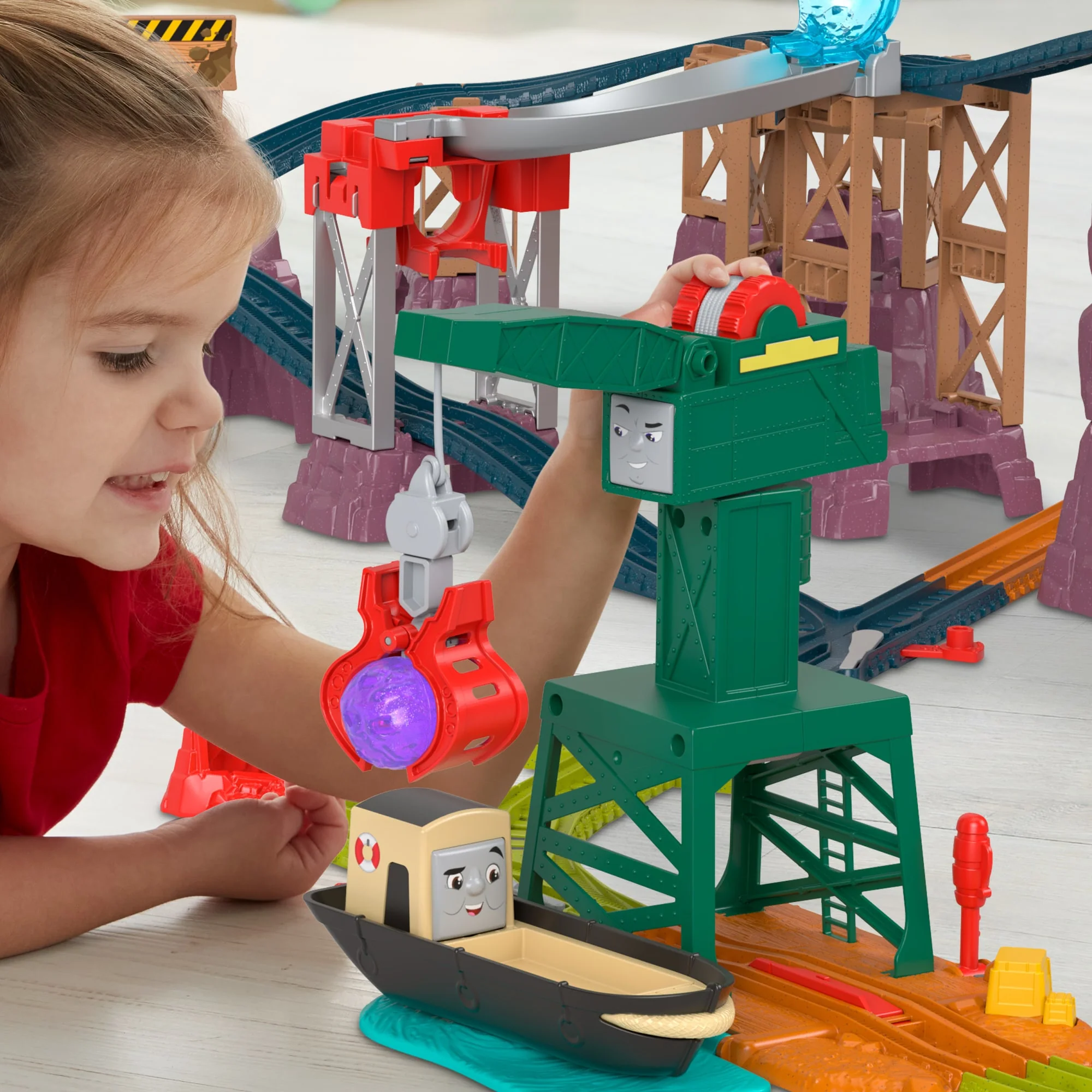 Fisher-Price Thomas & Friends Crystal Caves & Trains Mega Set - Image 2