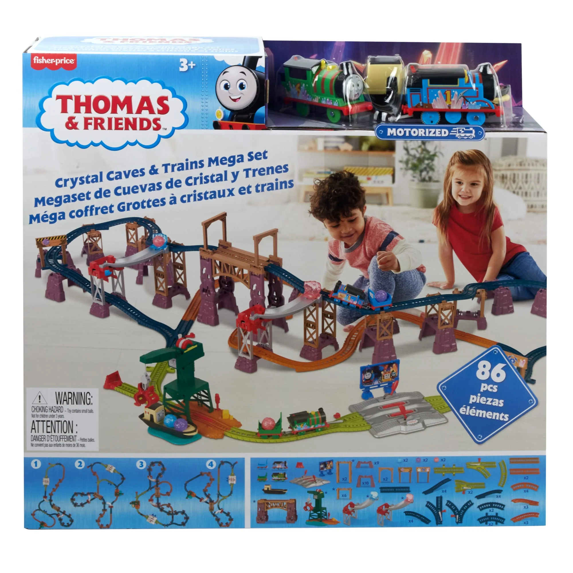 Fisher-Price Thomas & Friends Crystal Caves & Trains Mega Set - Image 6