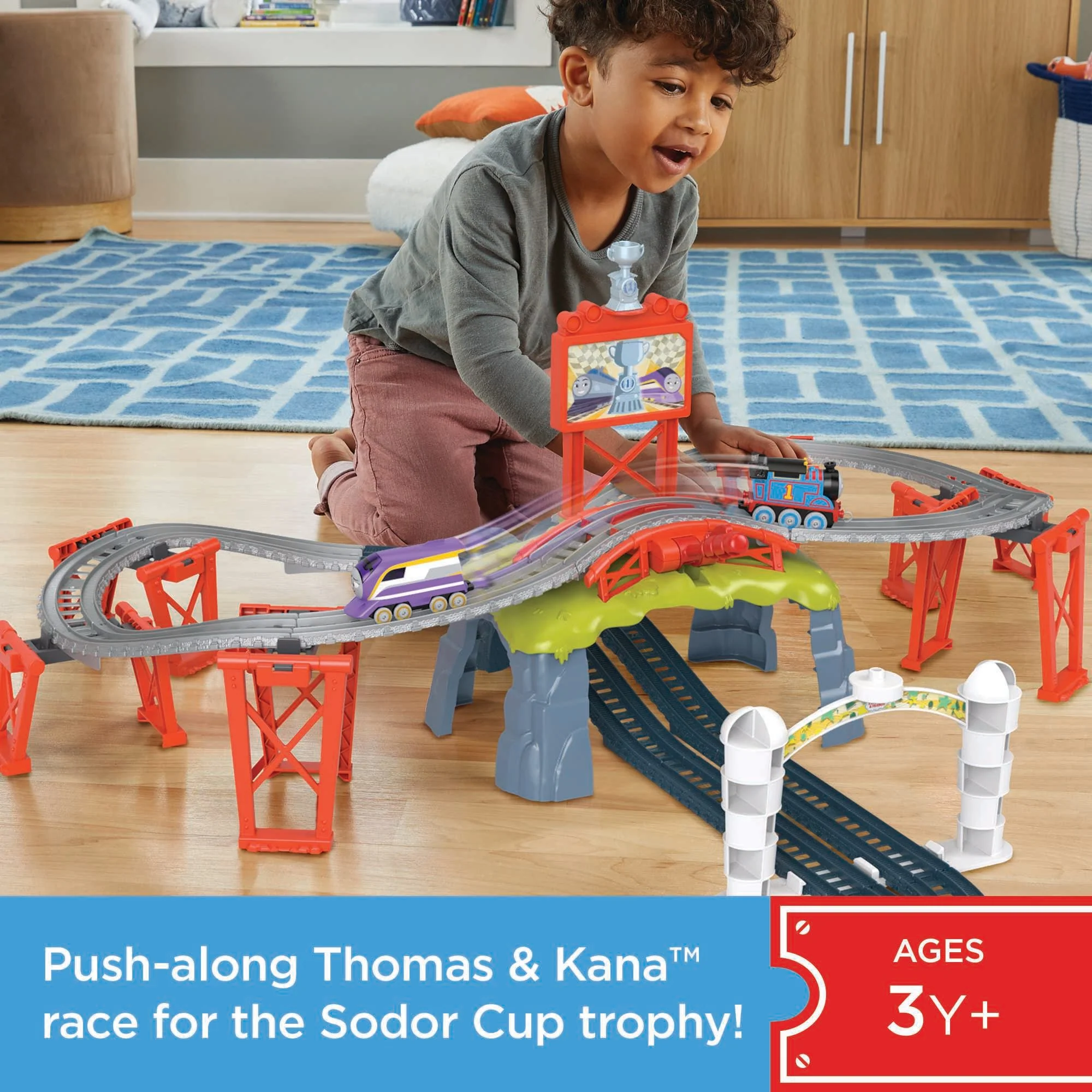 Fisher-Price Thomas & Friends Race for the Sodor Cup Set - Image 2
