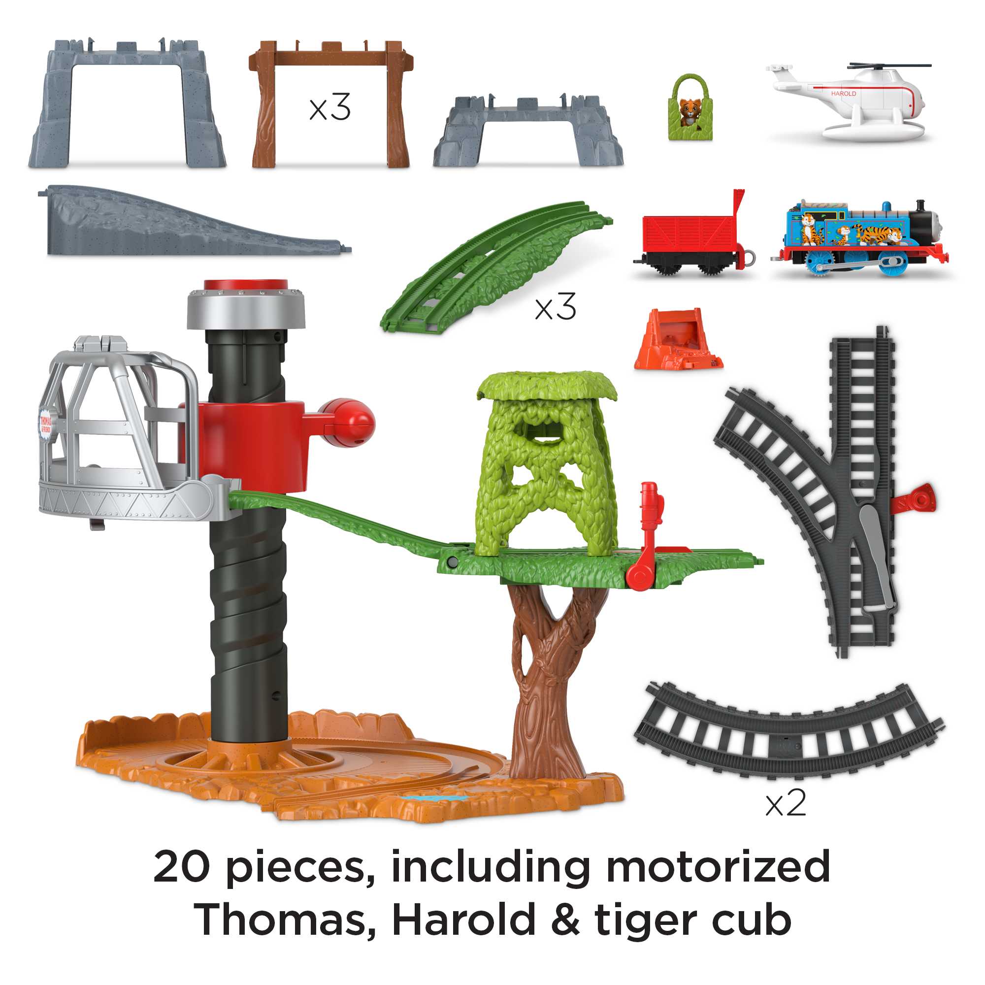 Fisher-Price Thomas & Friends Sodor Safari Tiger Adventure Set - Image 5