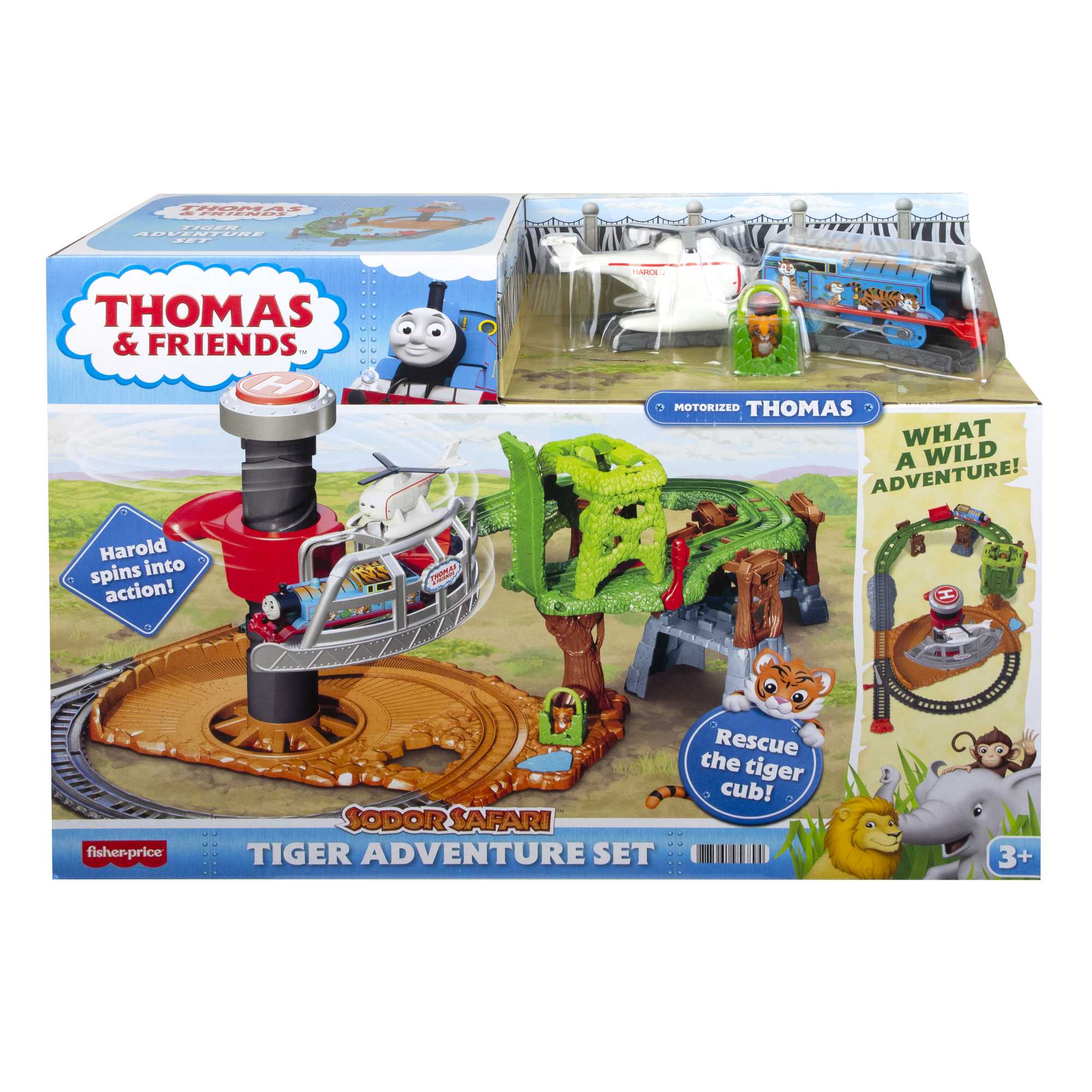 Fisher-Price Thomas & Friends Sodor Safari Tiger Adventure Set - Image 6