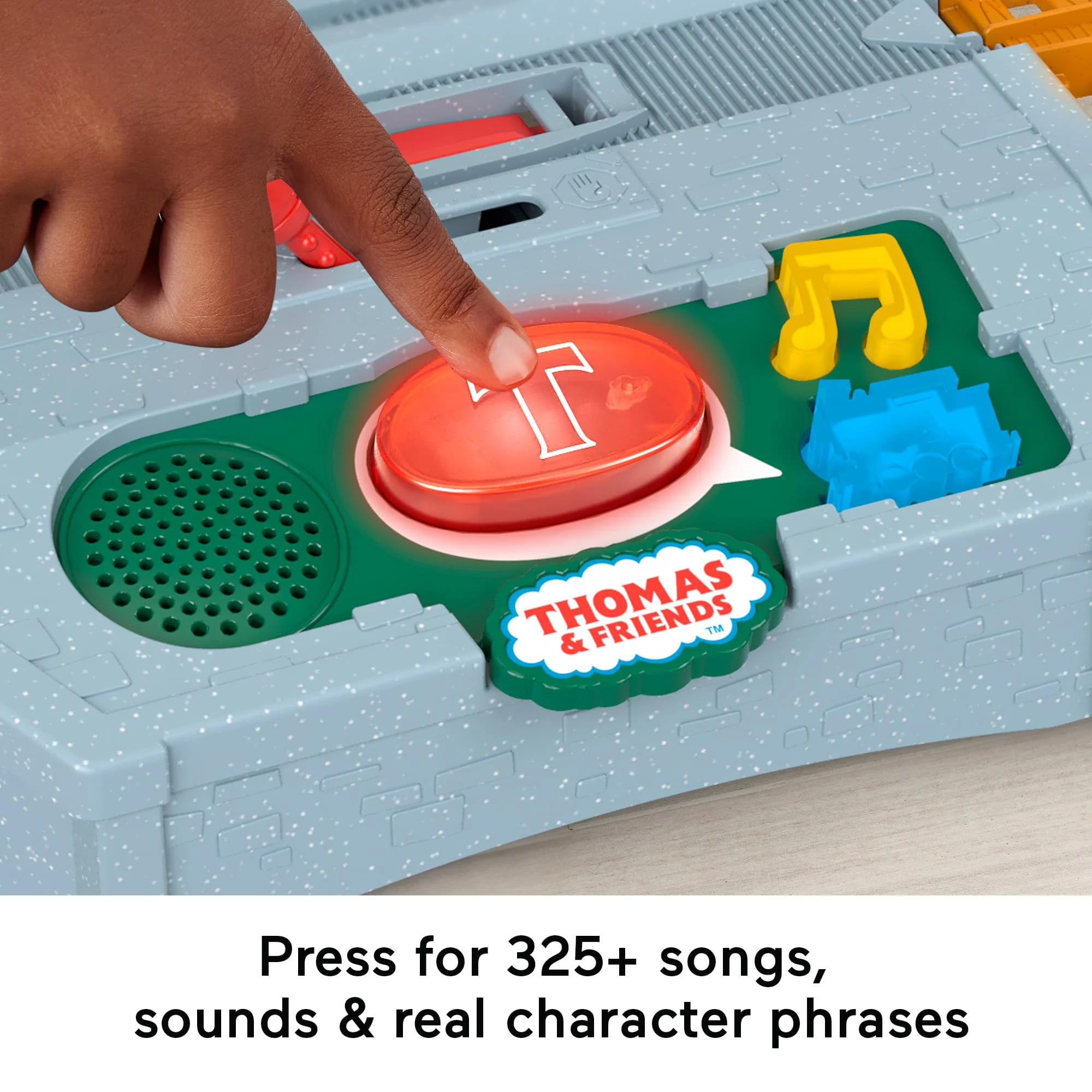 Fisher-Price Thomas & Friends Talking Cranky Delivery Train Set - Image 3