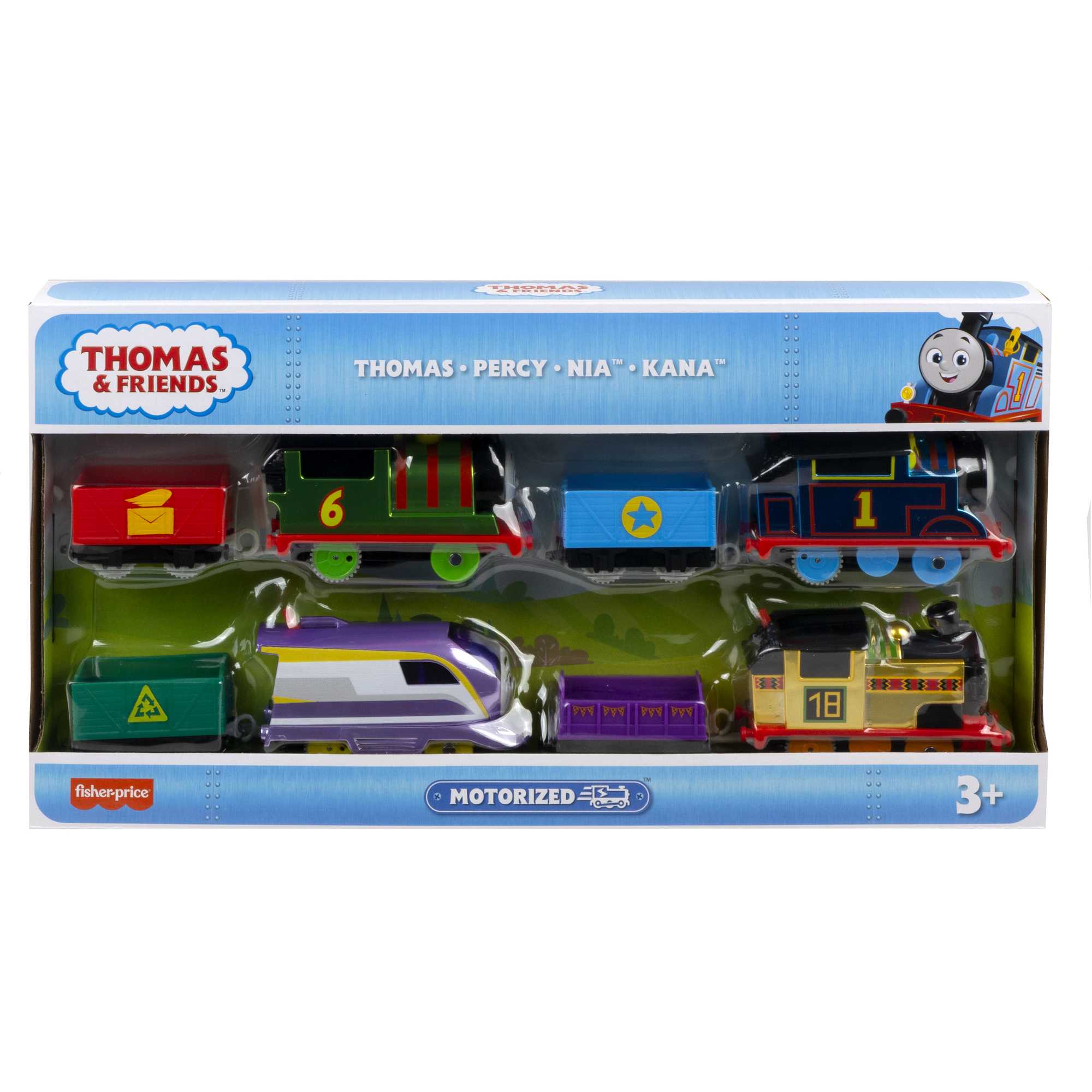 Fisher-Price Thomas & Friends Thomas, Nia, Percy, & Kana - Image 6