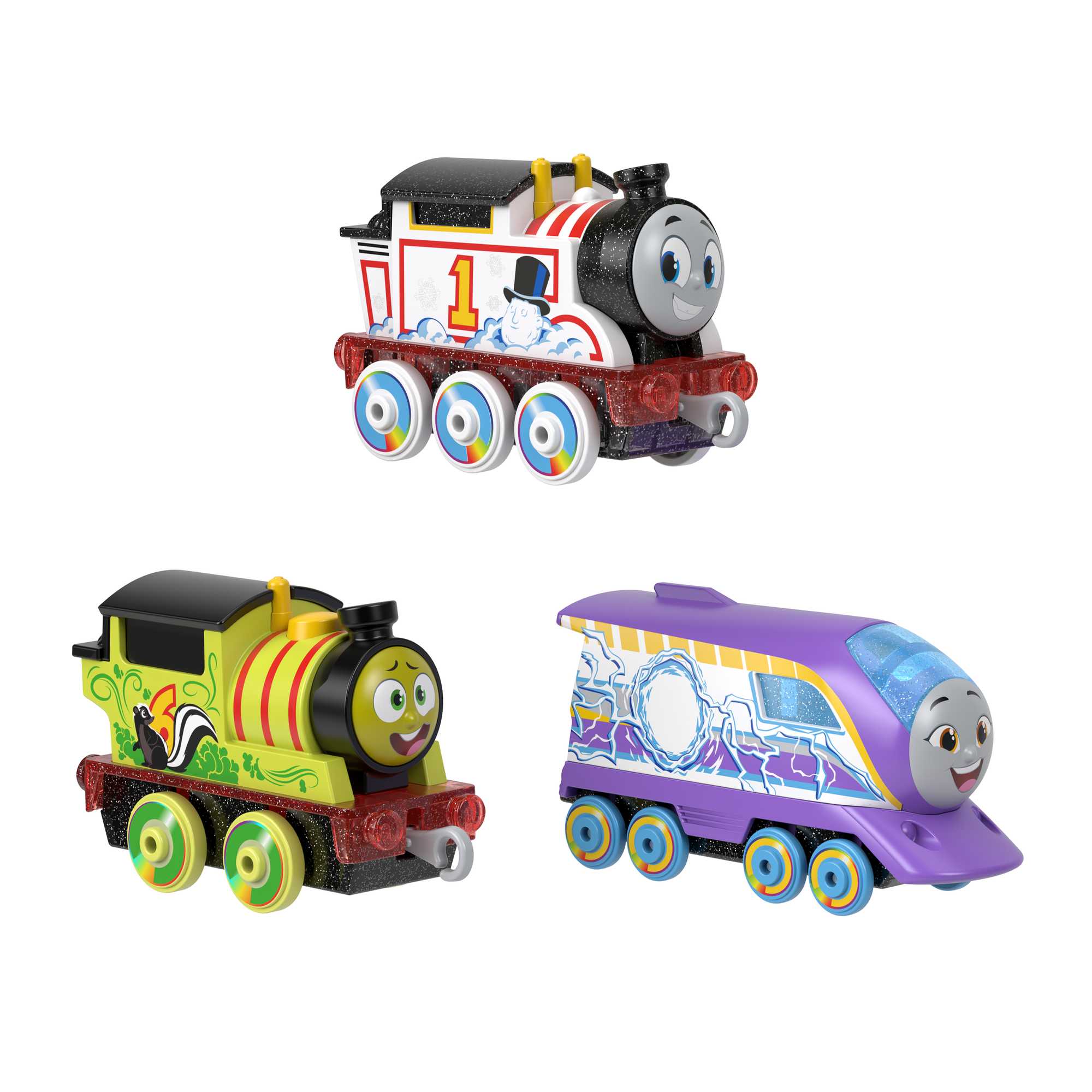 Fisher-Price Thomas & Friends Color Changers Thomas, Percy, and Kana - Image 4