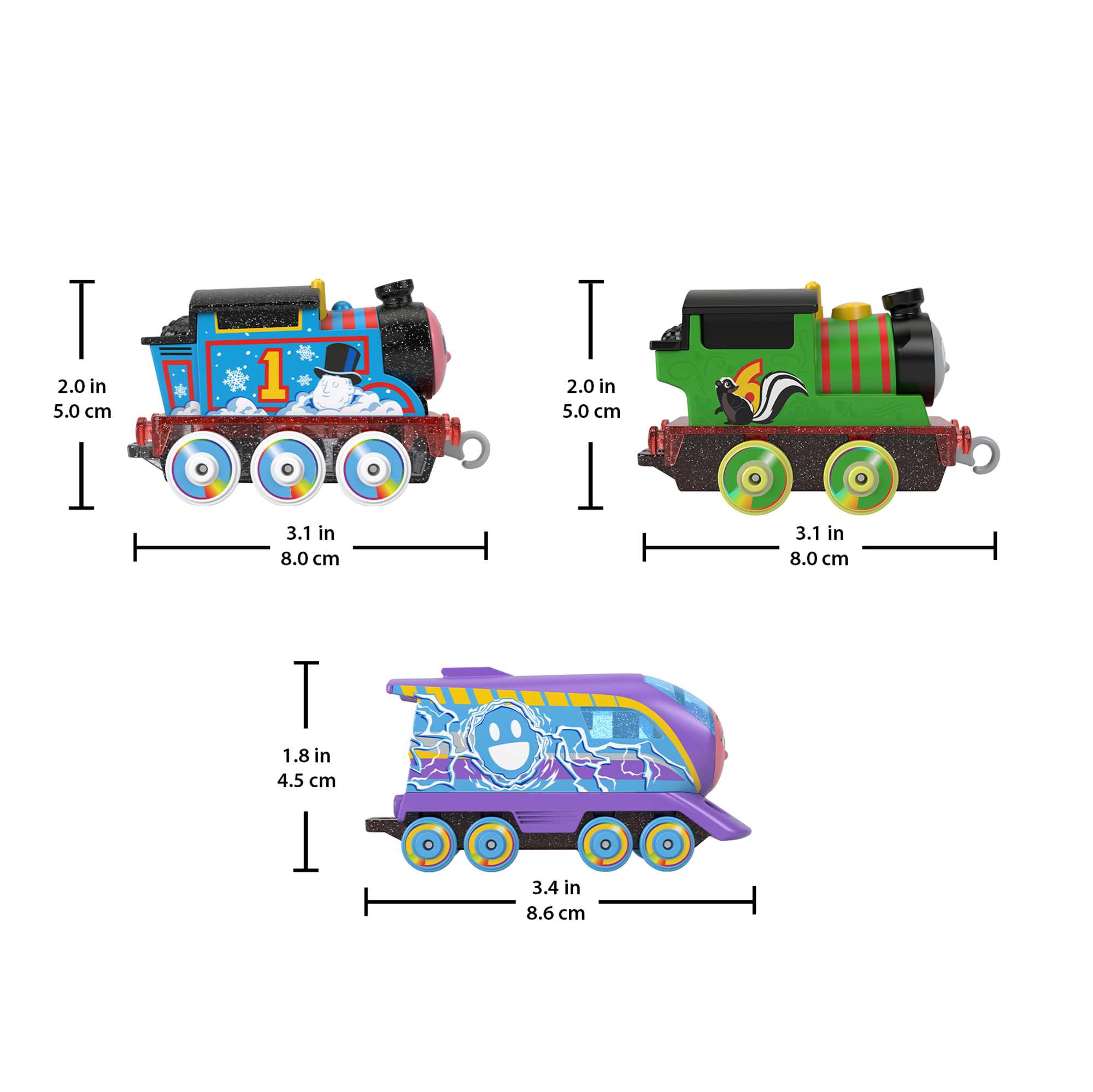Fisher-Price Thomas & Friends Color Changers Thomas, Percy, and Kana - Image 5