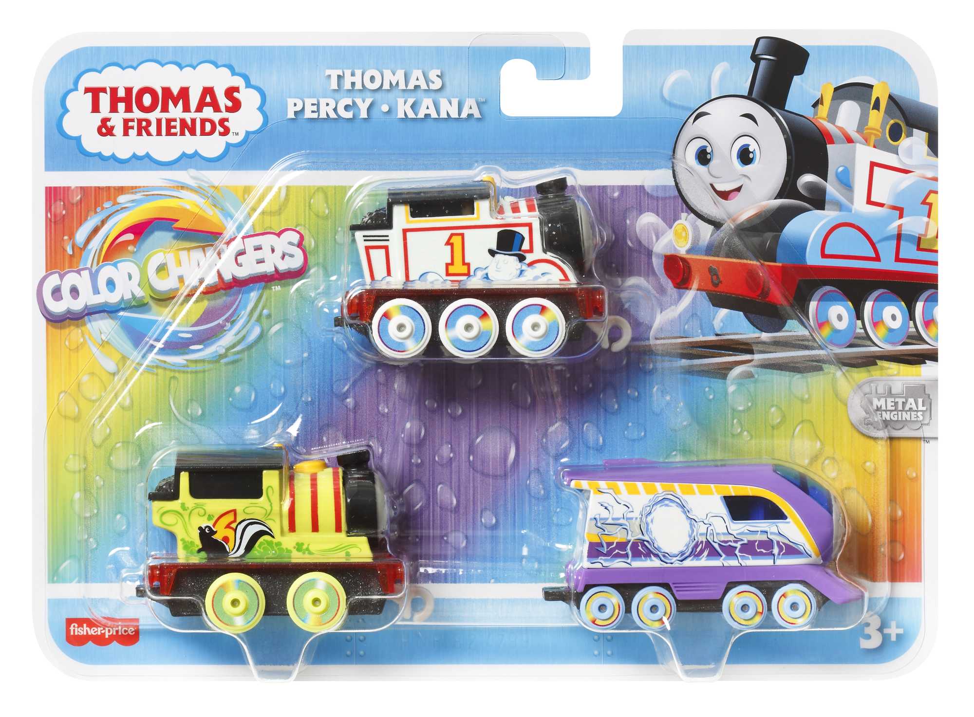 Fisher-Price Thomas & Friends Color Changers Thomas, Percy, and Kana - Image 6