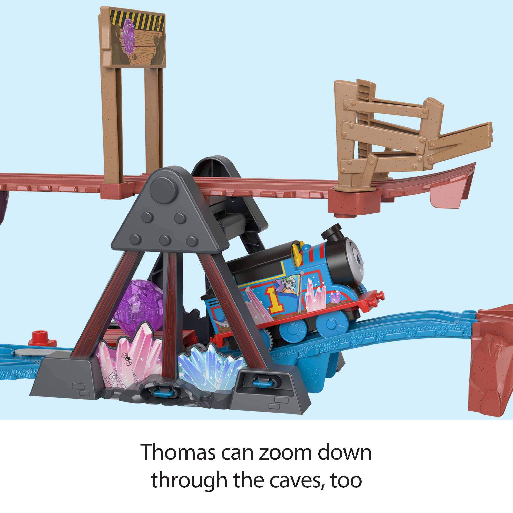 Fisher-Price Thomas & Friends Crystal Caves Adventure Set - Image 4