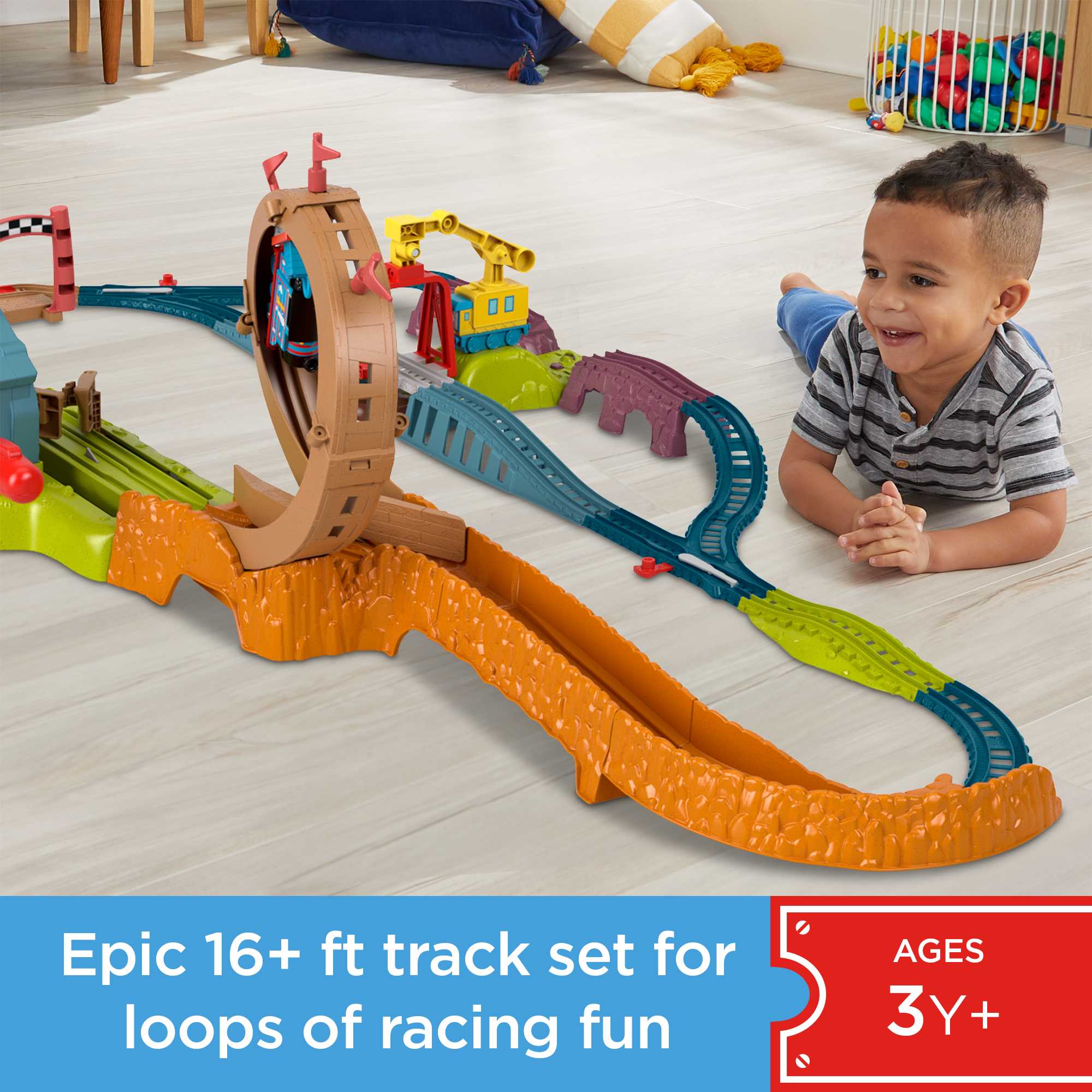 Fisher-Price Thomas & Friends Launch & Loop Maintenance Yard - Image 2
