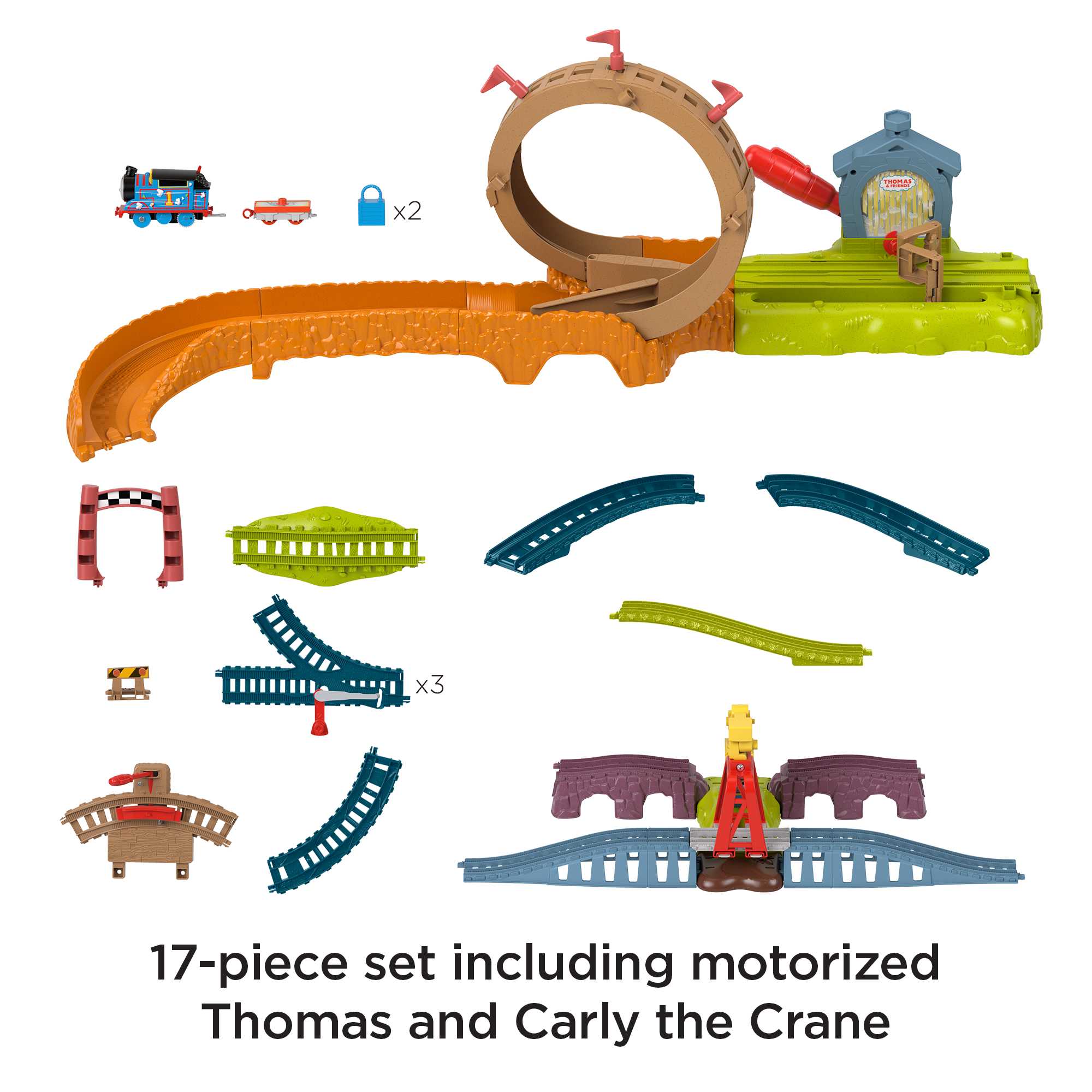 Fisher-Price Thomas & Friends Launch & Loop Maintenance Yard - Image 5