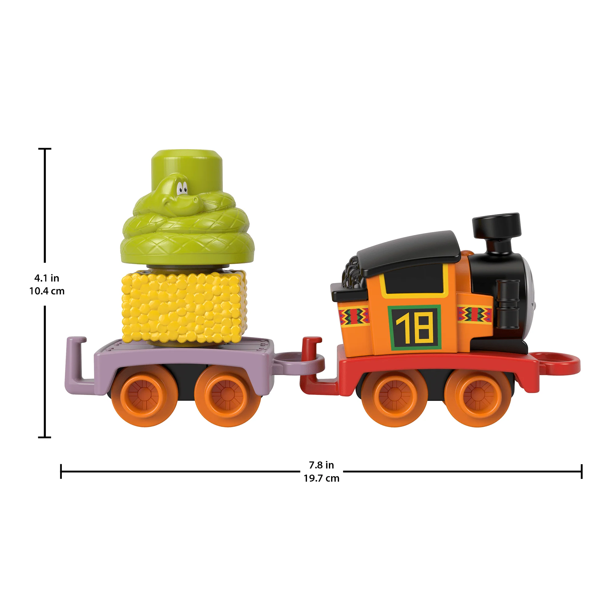 Thomas & Friends My First Nia Push-Along Toy Train With Stacking Cargo For Toddlers - Image 6