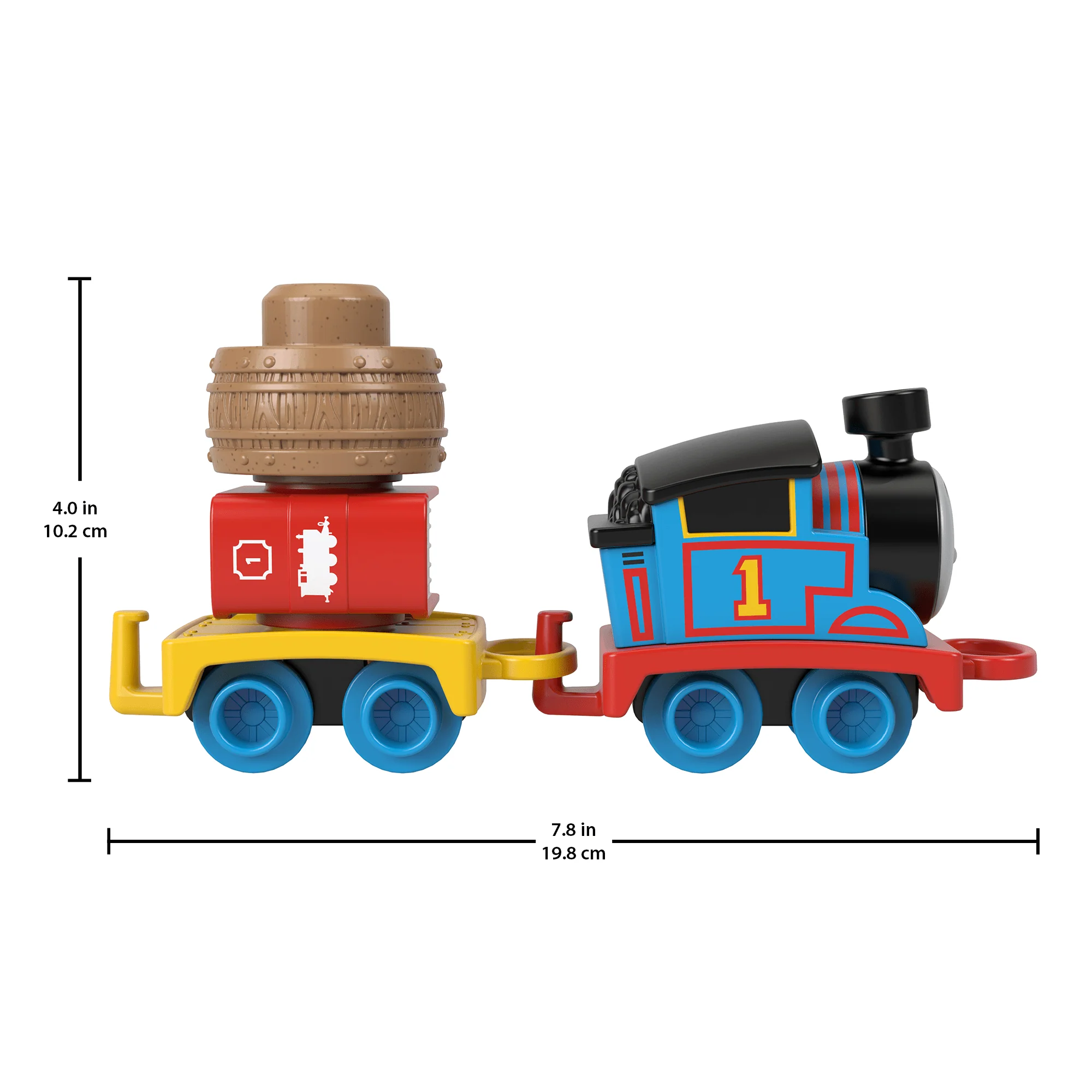 Thomas & Friends My First Thomas Push-Along Toy Train With Stacking Cargo For Toddlers - Image 6