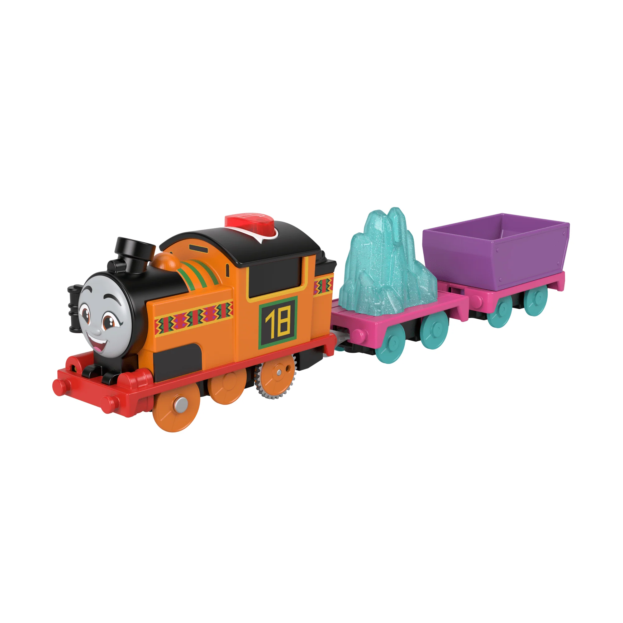 Thomas & Friends Talking Nia Toy Train, Motorized Engine With Phrases & Sounds, Uk English Version
