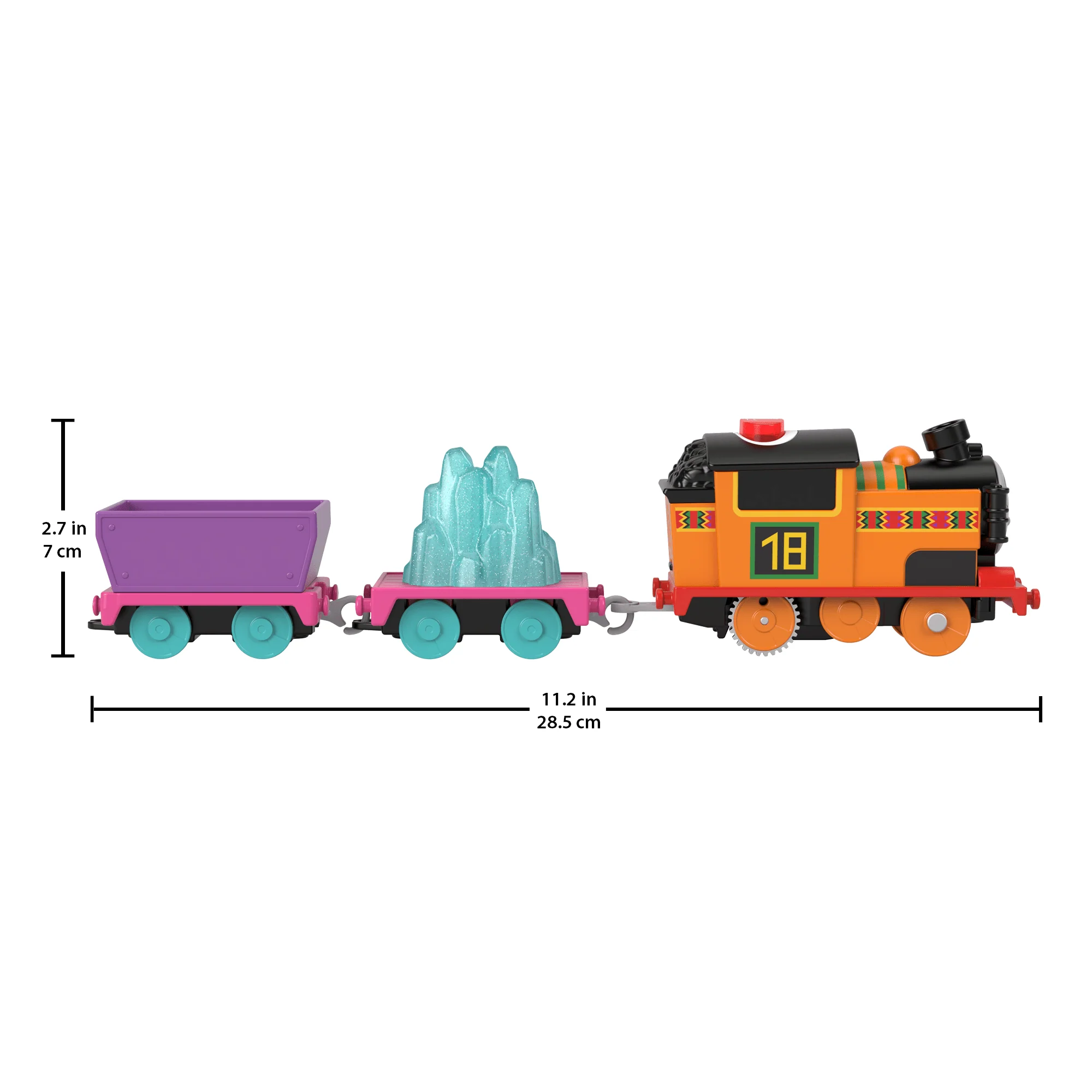 Thomas & Friends Talking Nia Toy Train, Motorized Engine With Phrases & Sounds, Uk English Version - Image 5